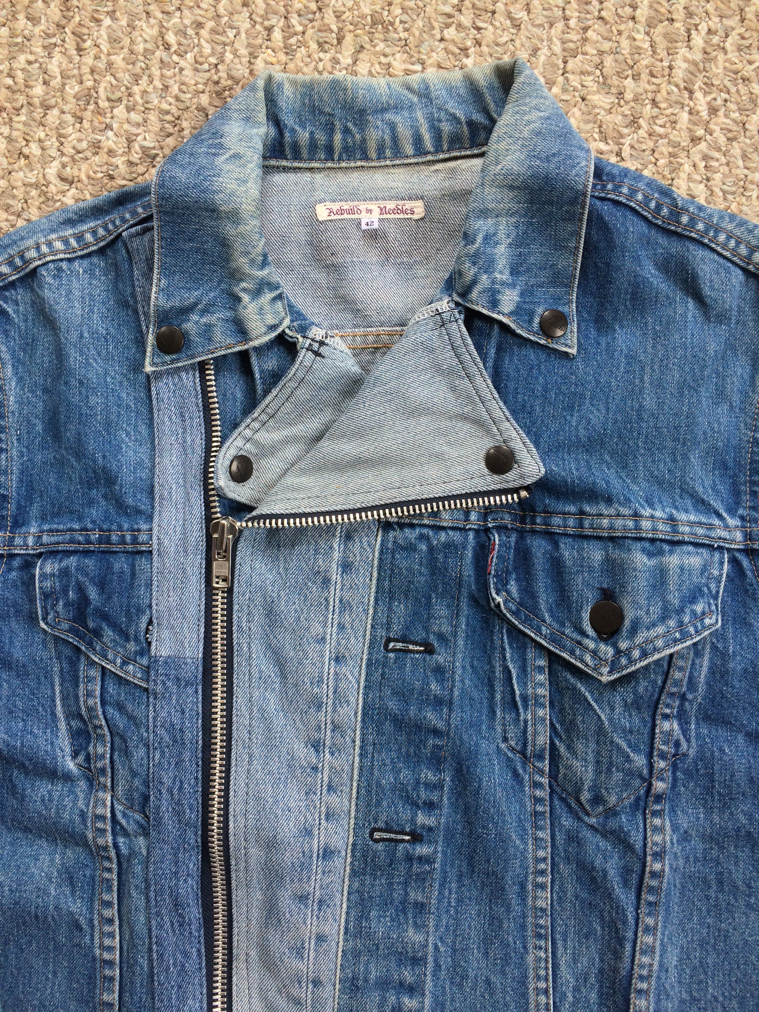 Needles Rebuild by Needles Denim Jacket Size US M / EU 48-50 / 2 - 3 Thumbnail
