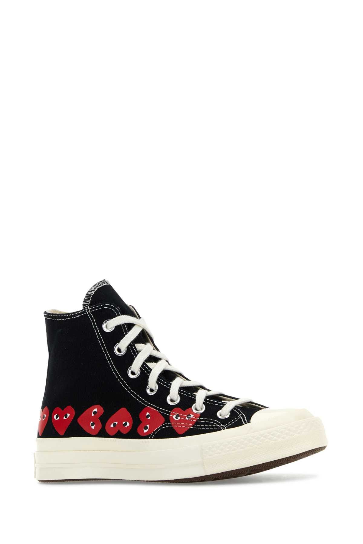 Converses hautes noires comme des garcons hotsell