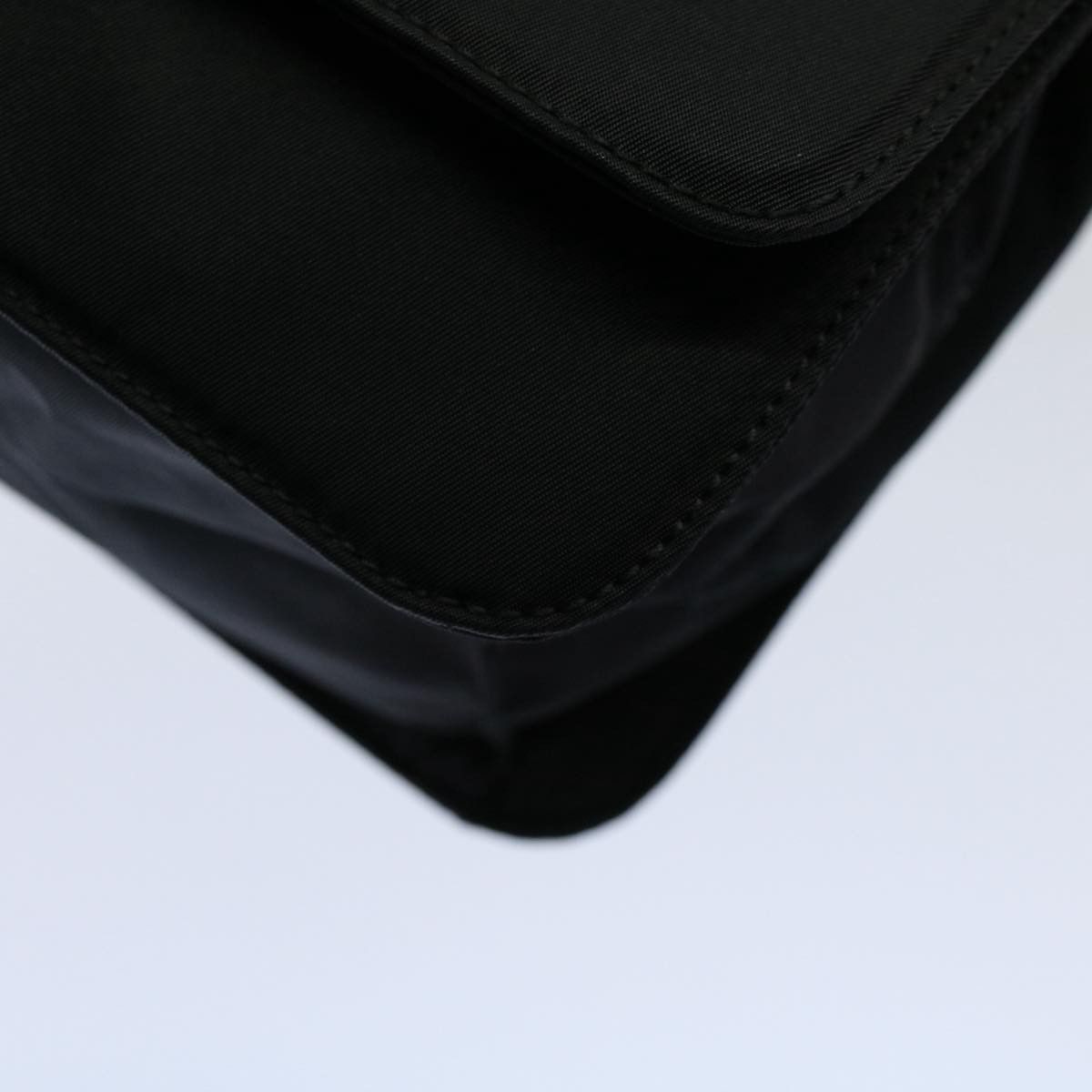 Prada PRADA Hand Bag Nylon Black Auth ki3443 Size ONE SIZE - 8 Thumbnail