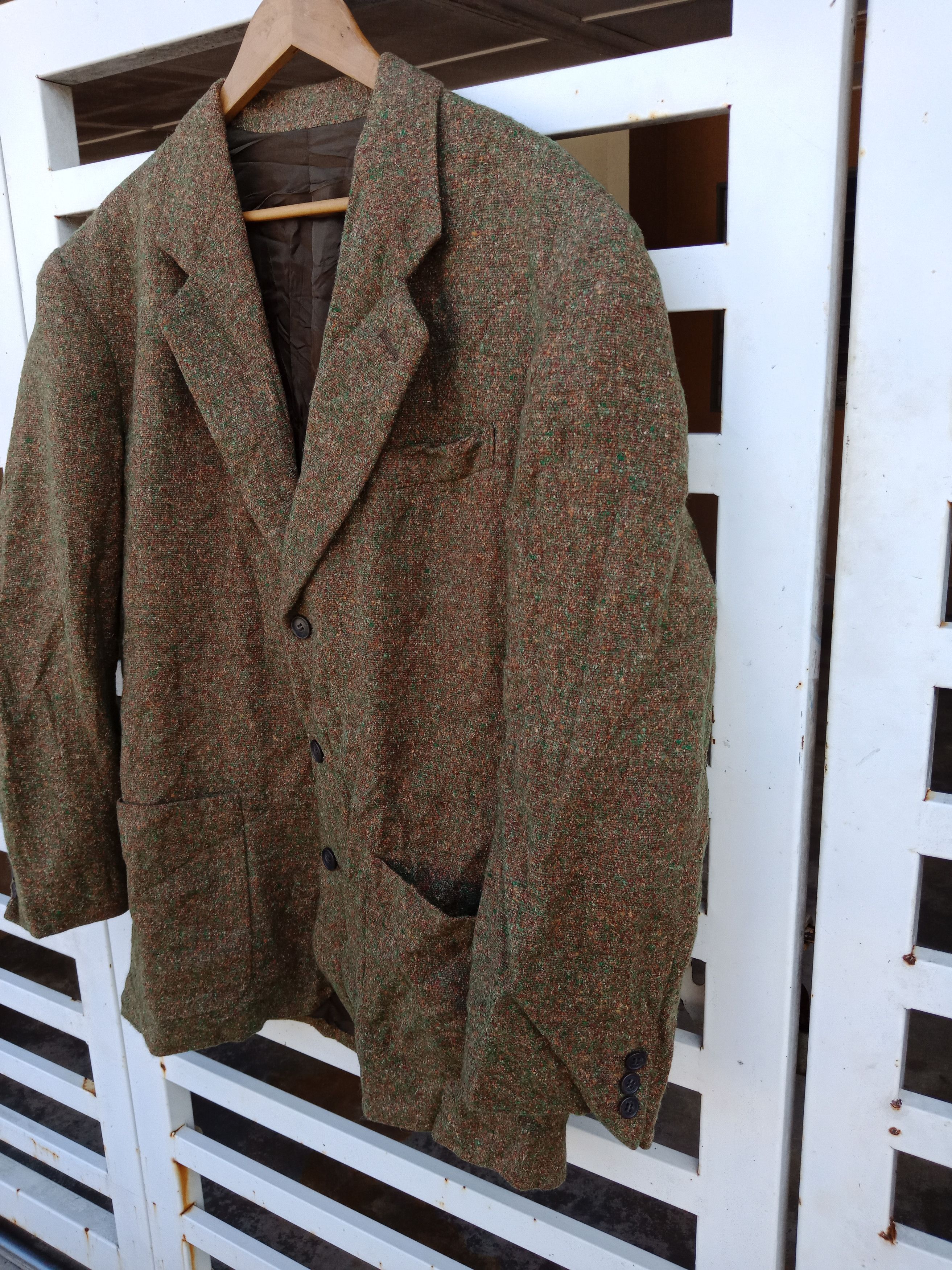 Kenzo Kenzo Polka Dots Wool Coat Size US L / EU 52-54 / 3 - 5 Thumbnail