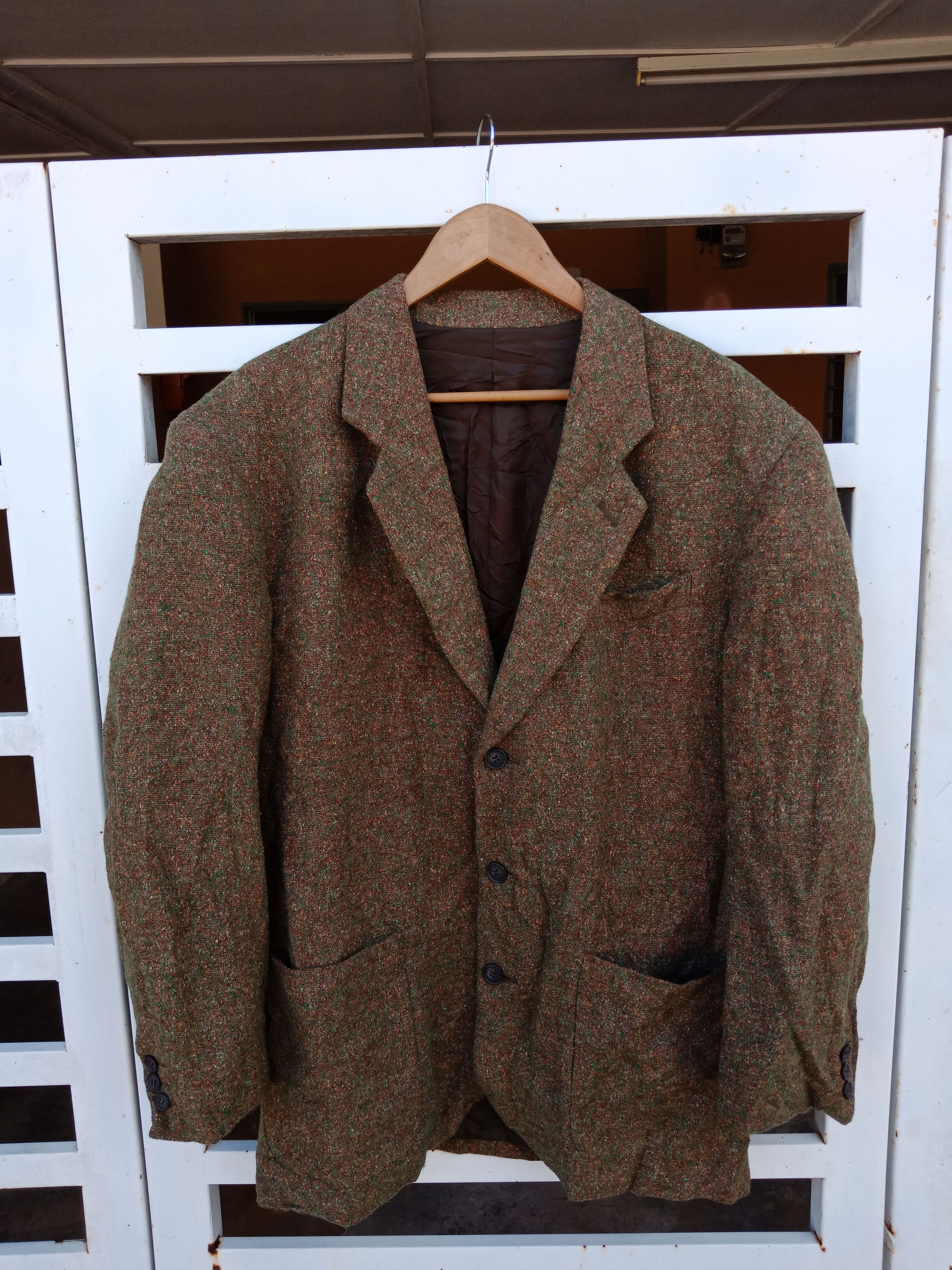 Kenzo Kenzo Polka Dots Wool Coat Size US L / EU 52-54 / 3 - 1 Thumbnail