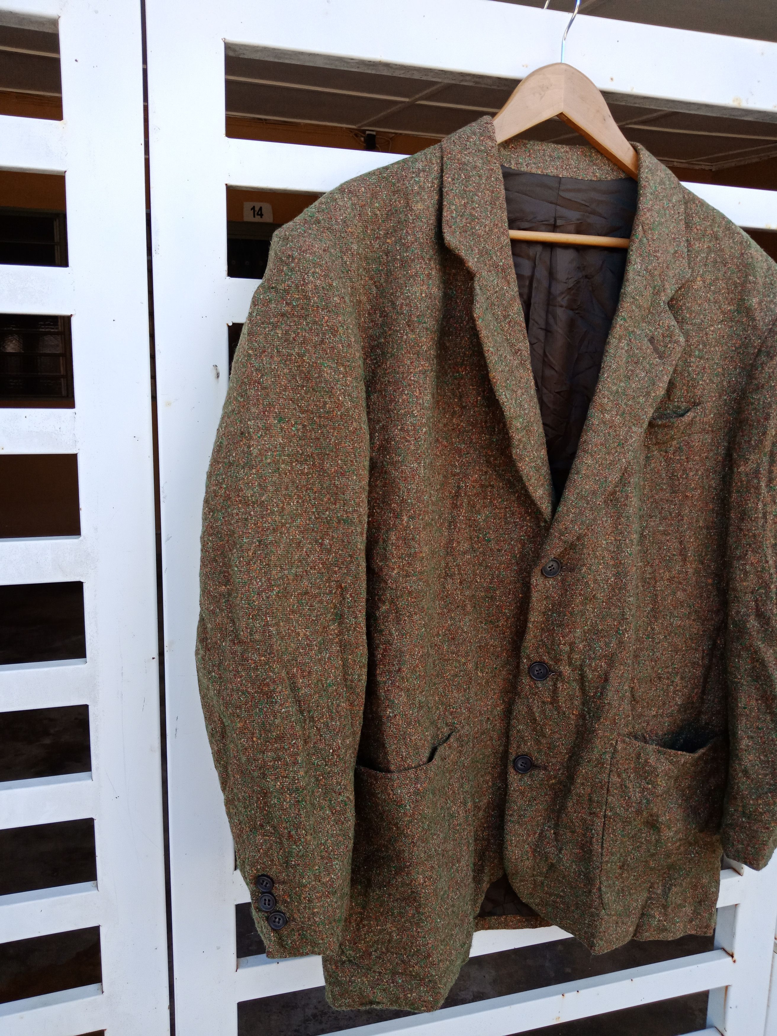Kenzo Kenzo Polka Dots Wool Coat Size US L / EU 52-54 / 3 - 4 Thumbnail