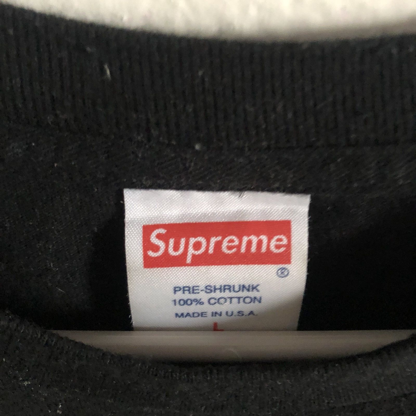 Supreme Dash Snow Glitter Tee Black Size US L / EU 52-54 / 3 - 3 Thumbnail
