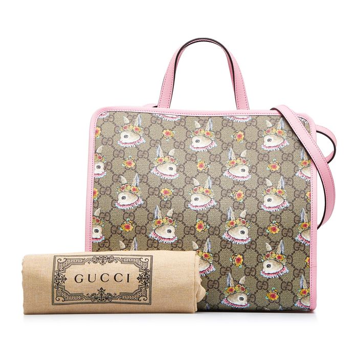 Gucci GUCCI GG Supreme Yuko Higuchi Children Satchel | Grailed