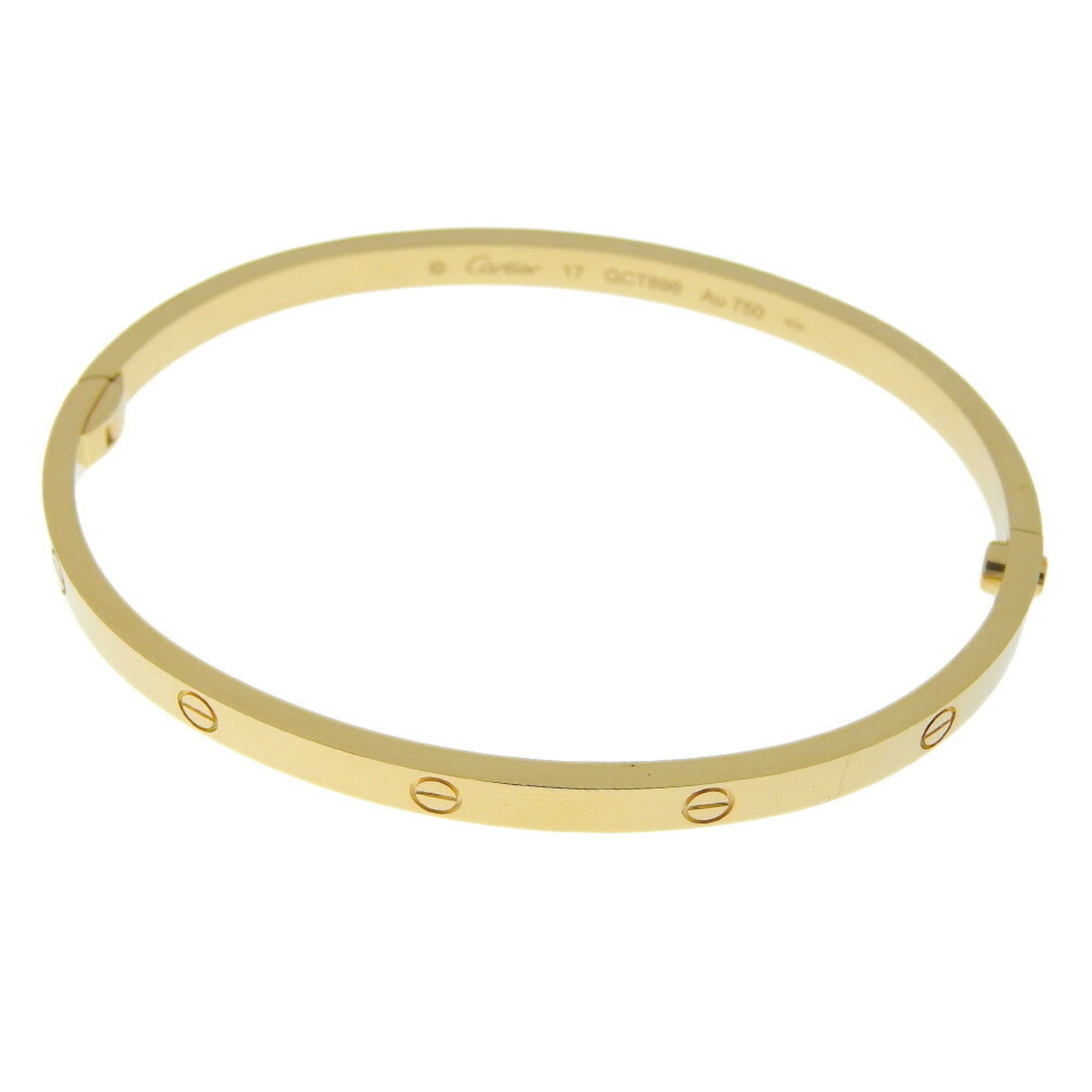 Cartier Cartier Love Bracelet SM Thin Bangle K18PG #17 | Grailed