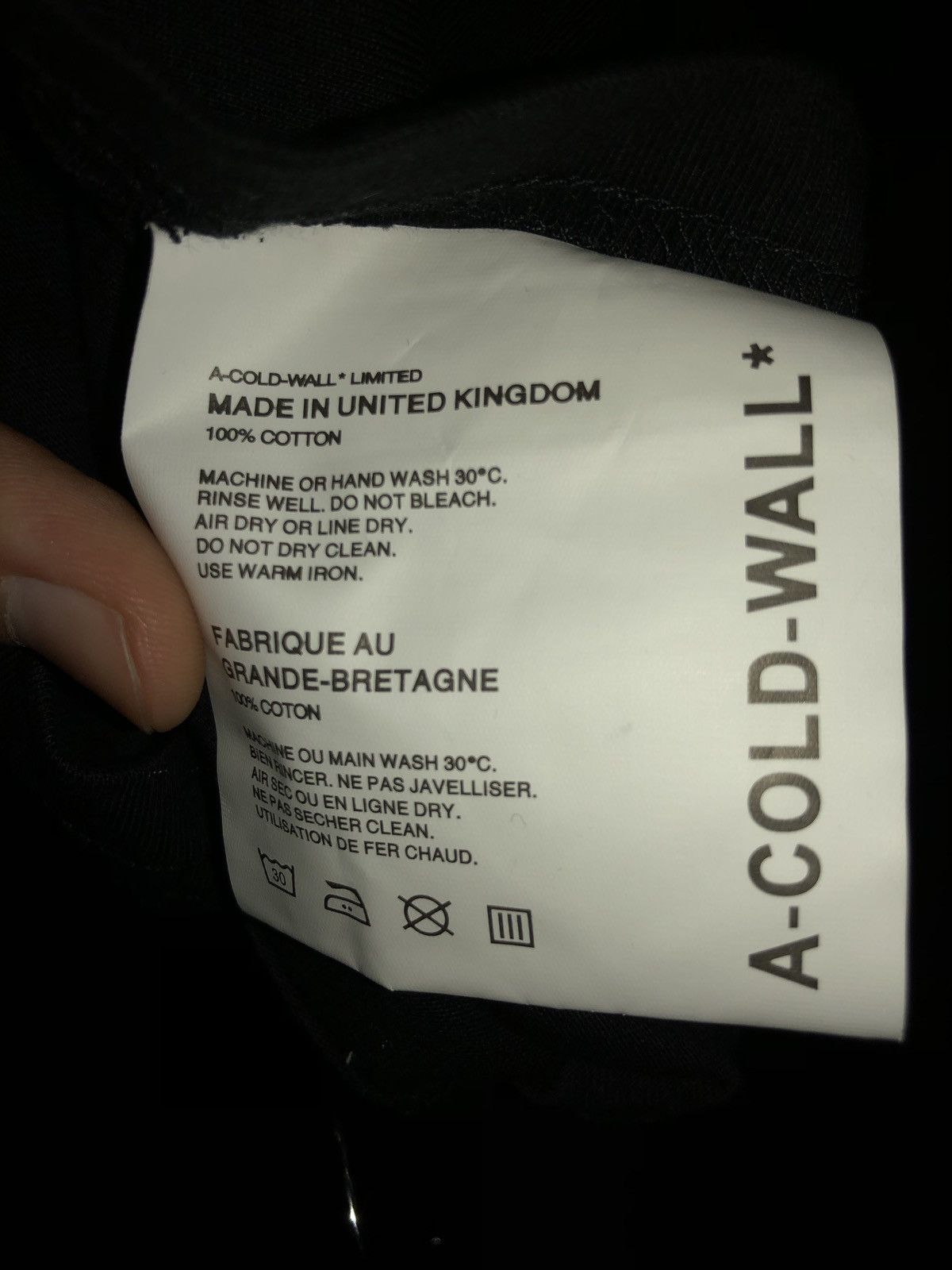 A-COLD-WALL* ACW Duct Tape Tee “blue” Size US M / EU 48-50 / 2 - 6 Thumbnail