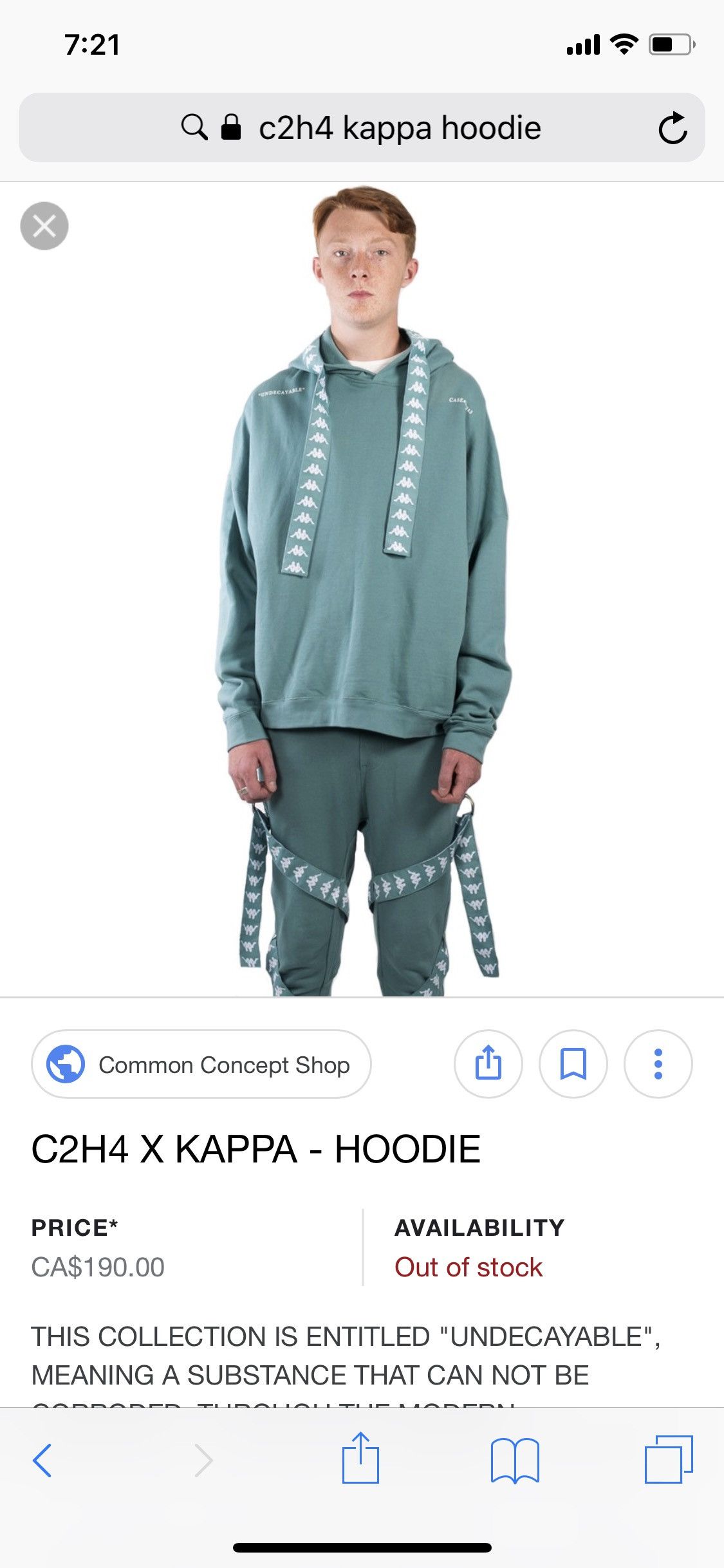 C2H4 Kappa HOODIE