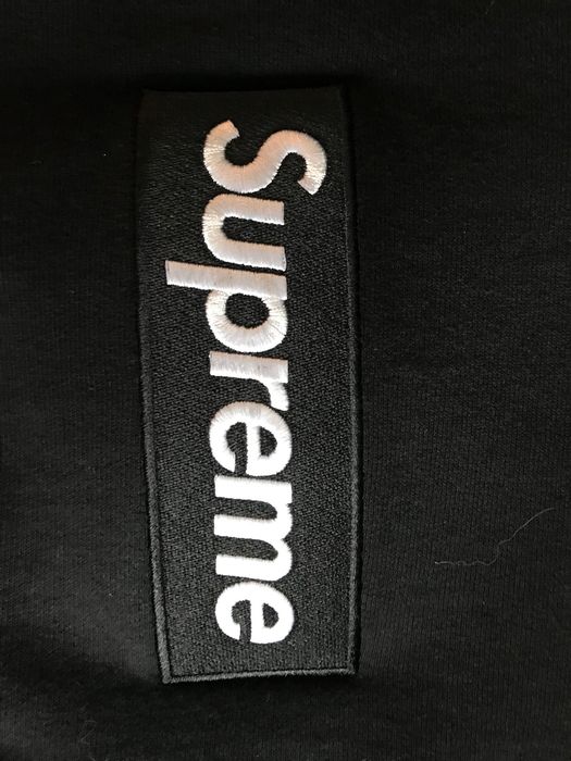 Supreme Box Logo Crewneck Black Large   Grailed