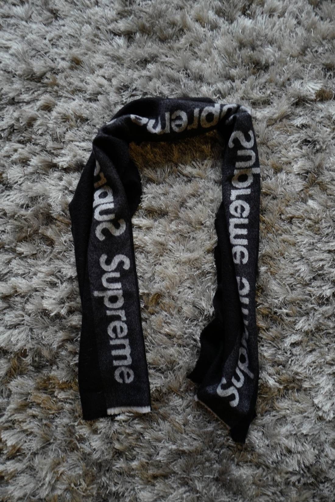 Supreme F/W 2013 Supreme Logo Scarf Size ONE SIZE - 3 Thumbnail