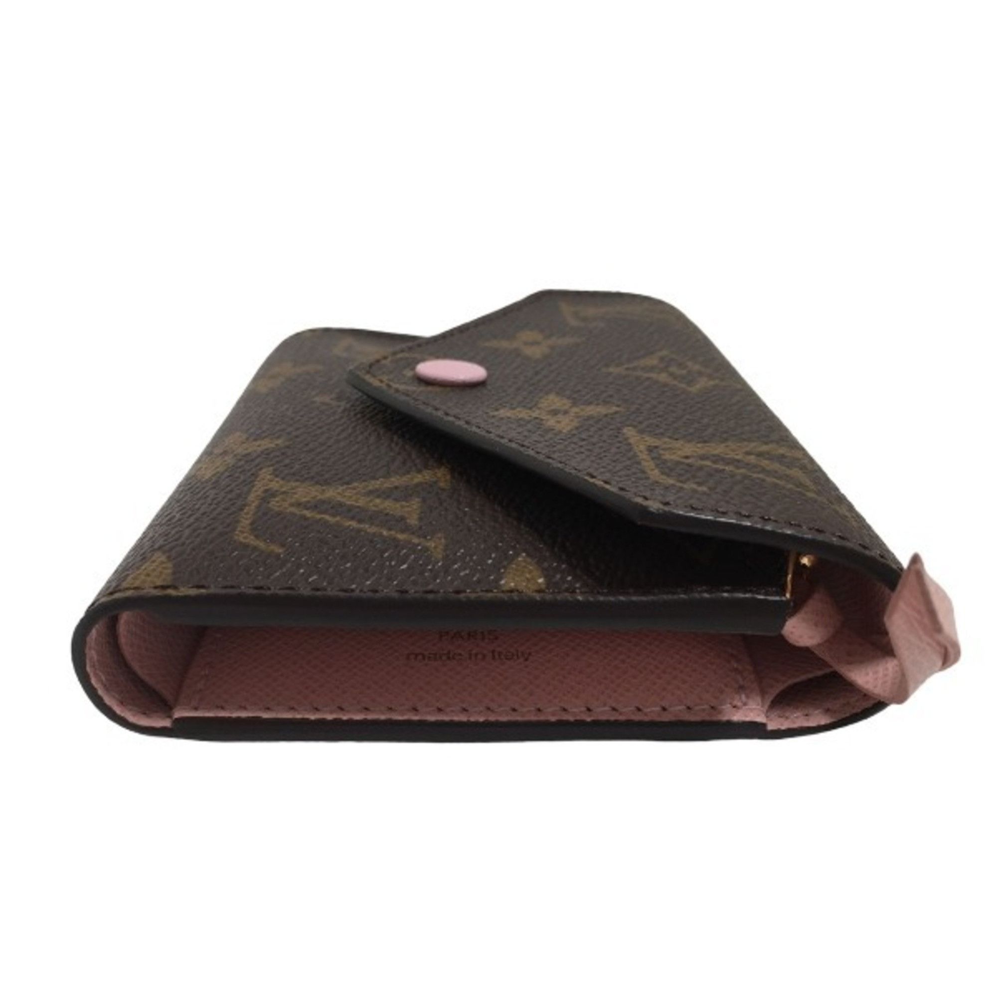 LOUIS VUITTON Coin Purse with Card Case Monogram Portefeuille
