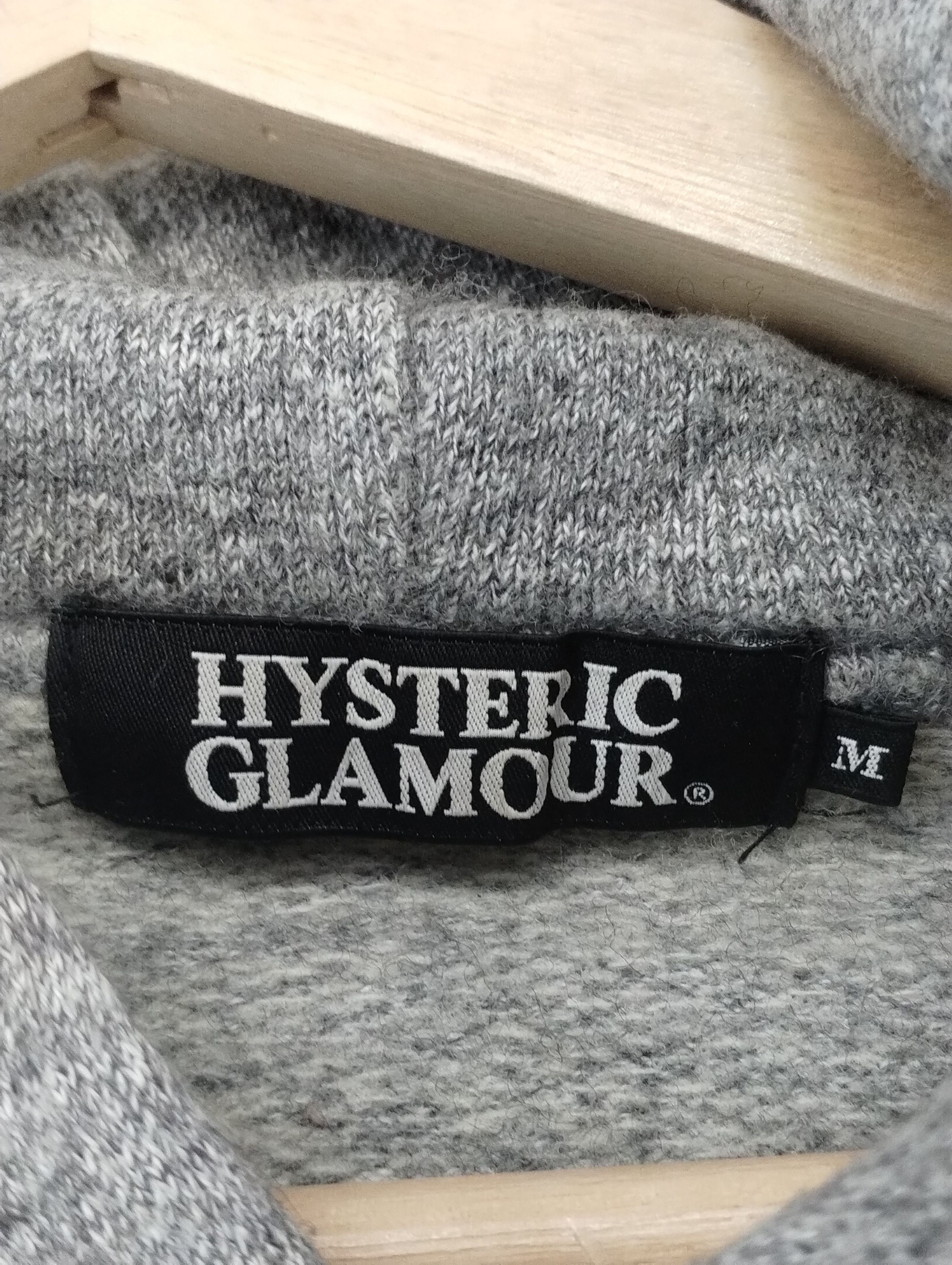 Hysteric Glamour Hysteric Glamour D Hoodie Size US M / EU 48-50 / 2 - 2 Thumbnail