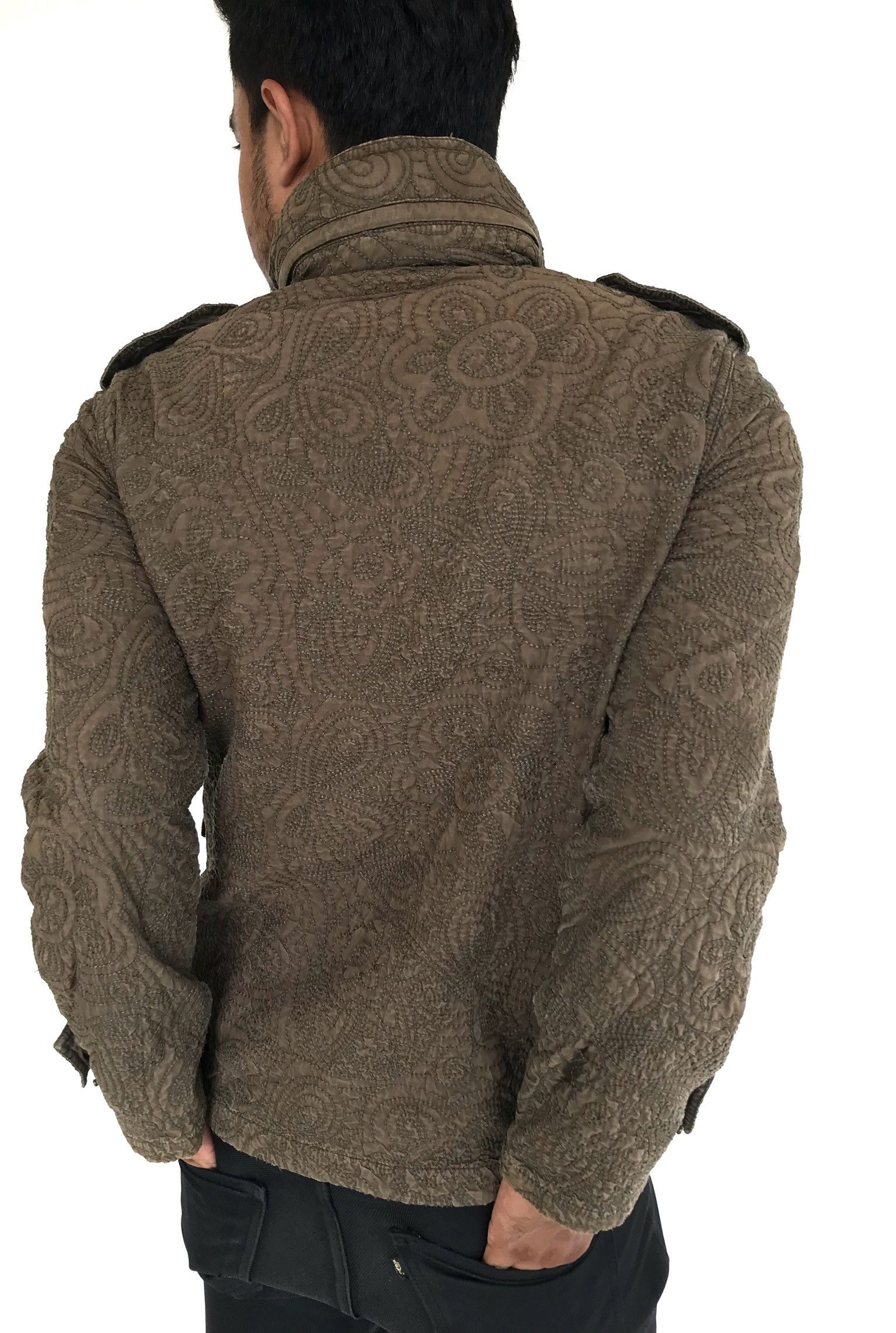 DKNY Vintage luxury DKNY embroidered flower pattern jacket Size US M / EU 48-50 / 2 - 2 Thumbnail