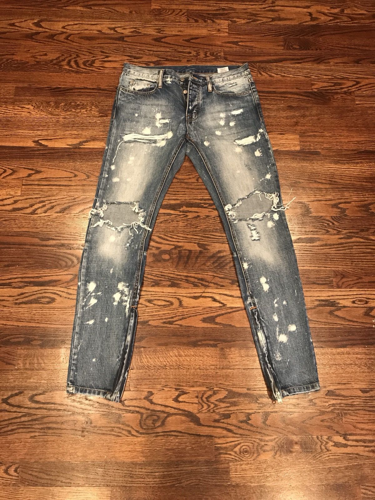 MNML M1 SPLASH DENIM Size US 32 / EU 48 - 1 Thumbnail