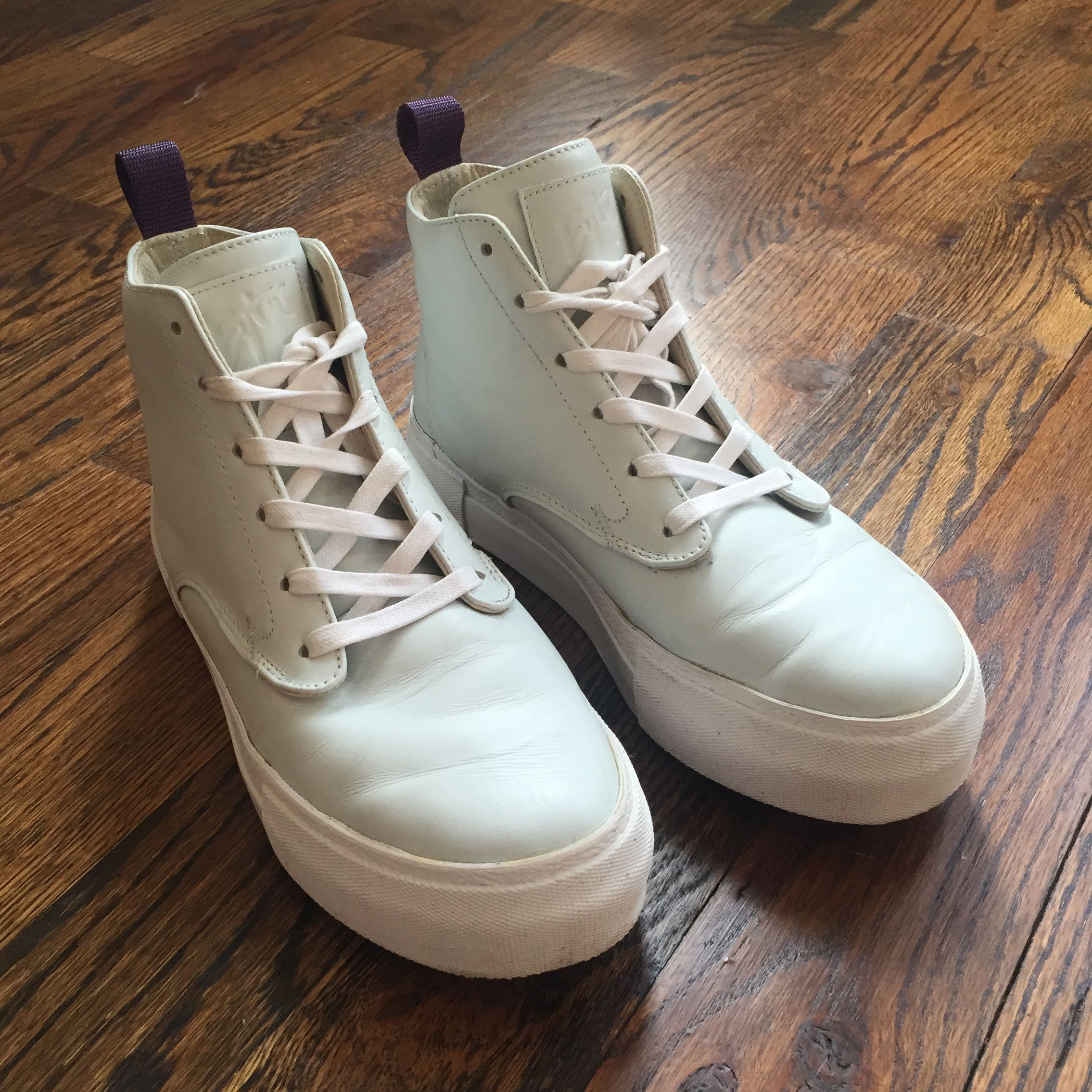 Eytys ODYSSEY HIGH-TOP LEATHER SNEAKER | Grailed