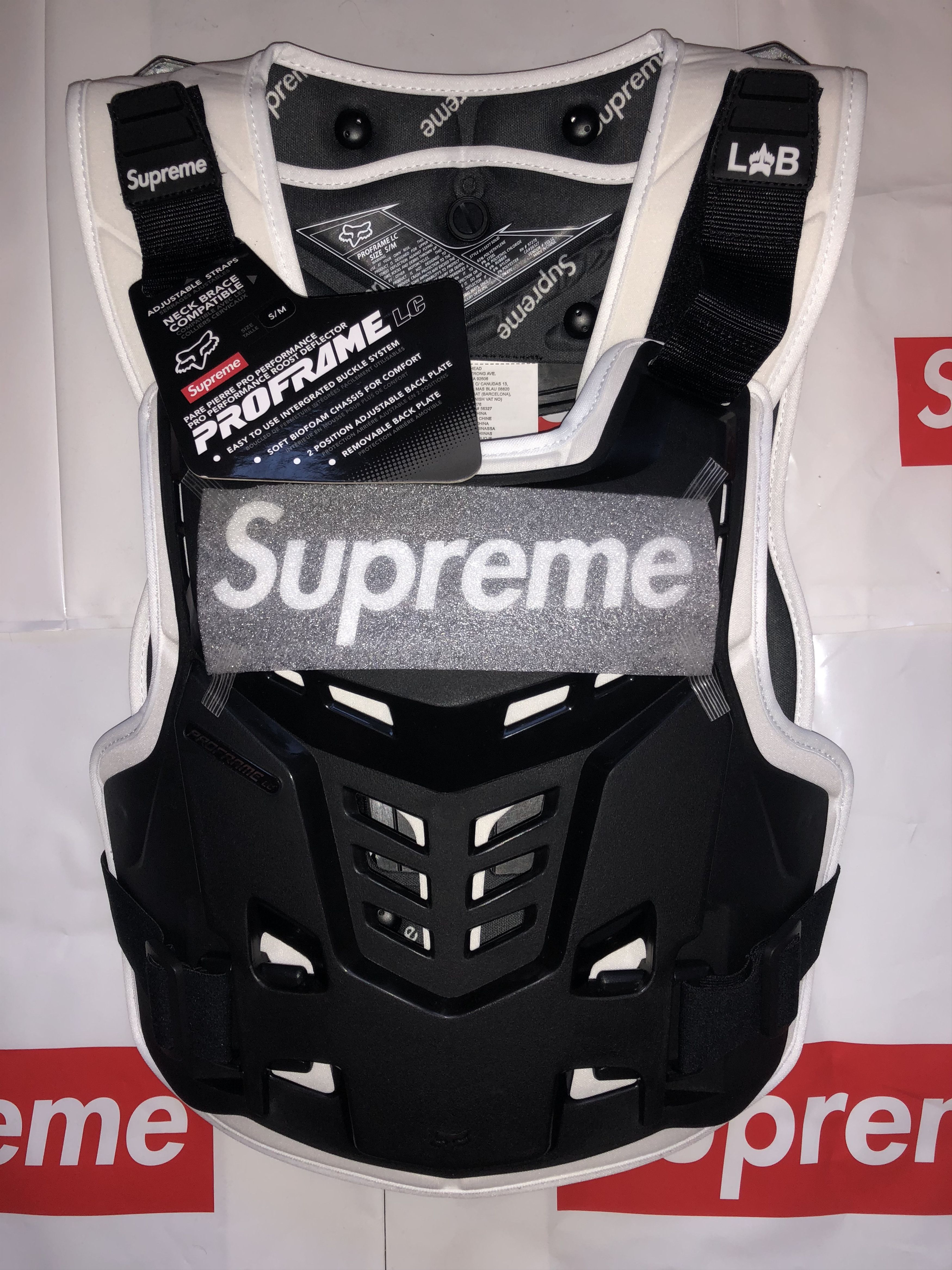 Fox Racing × Supreme SUPREME x FOX Racing Proframe Roost Deflector