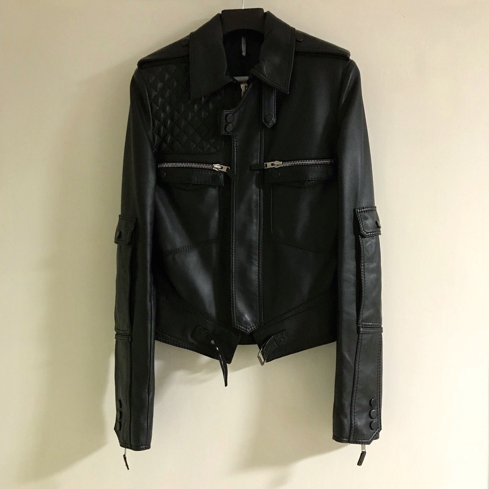 Hedi Slimane Dior Homme 07ss Leather Jacket 44 Hedi Slimane Slp 