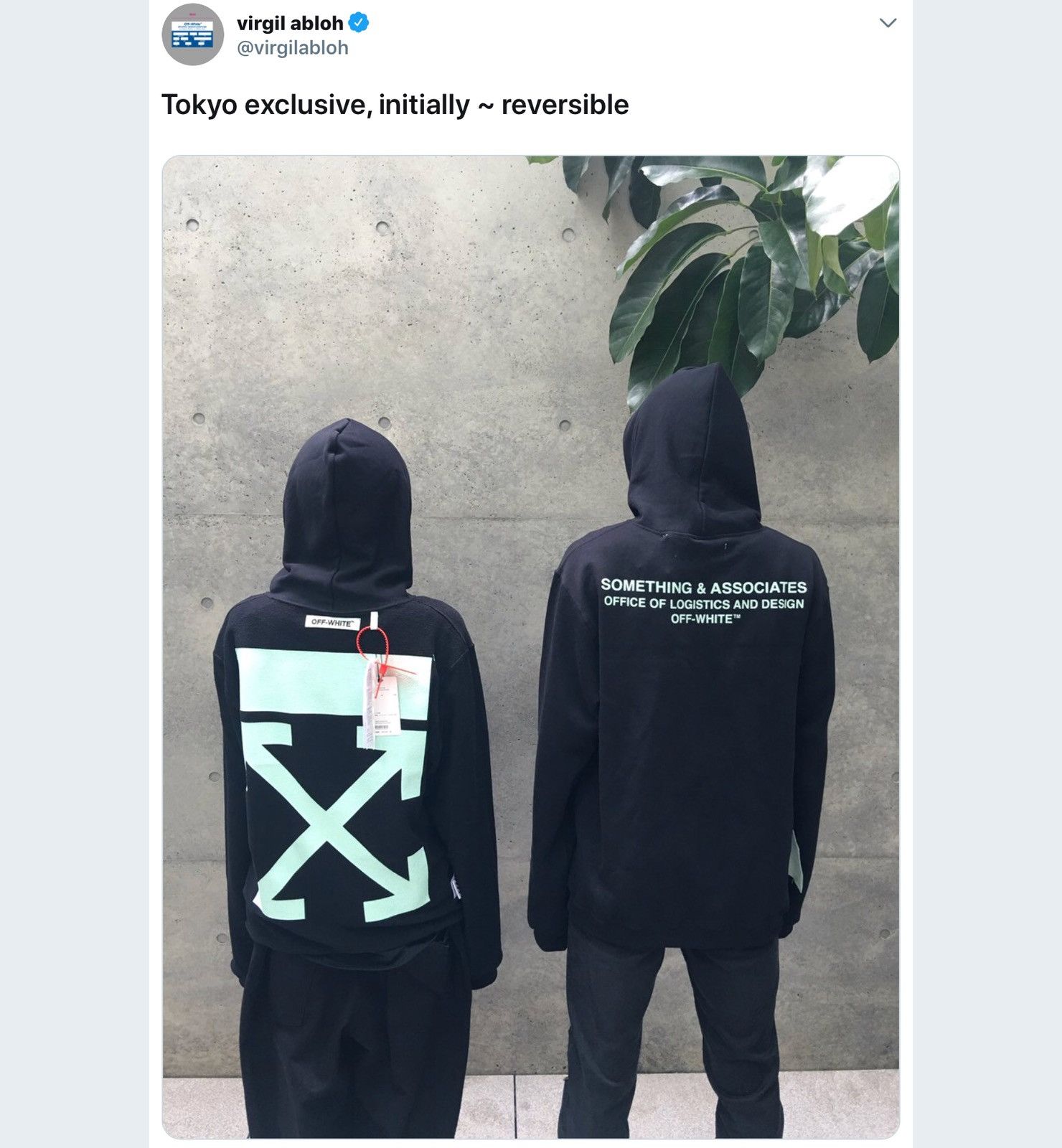 Off white tokyo hoodie clearance