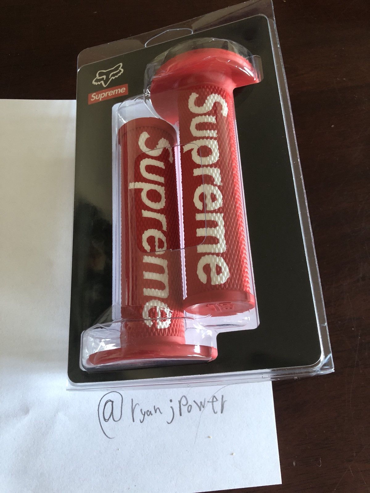 Fox Racing × Supreme Supreme Fox Bike Grips | Grailed