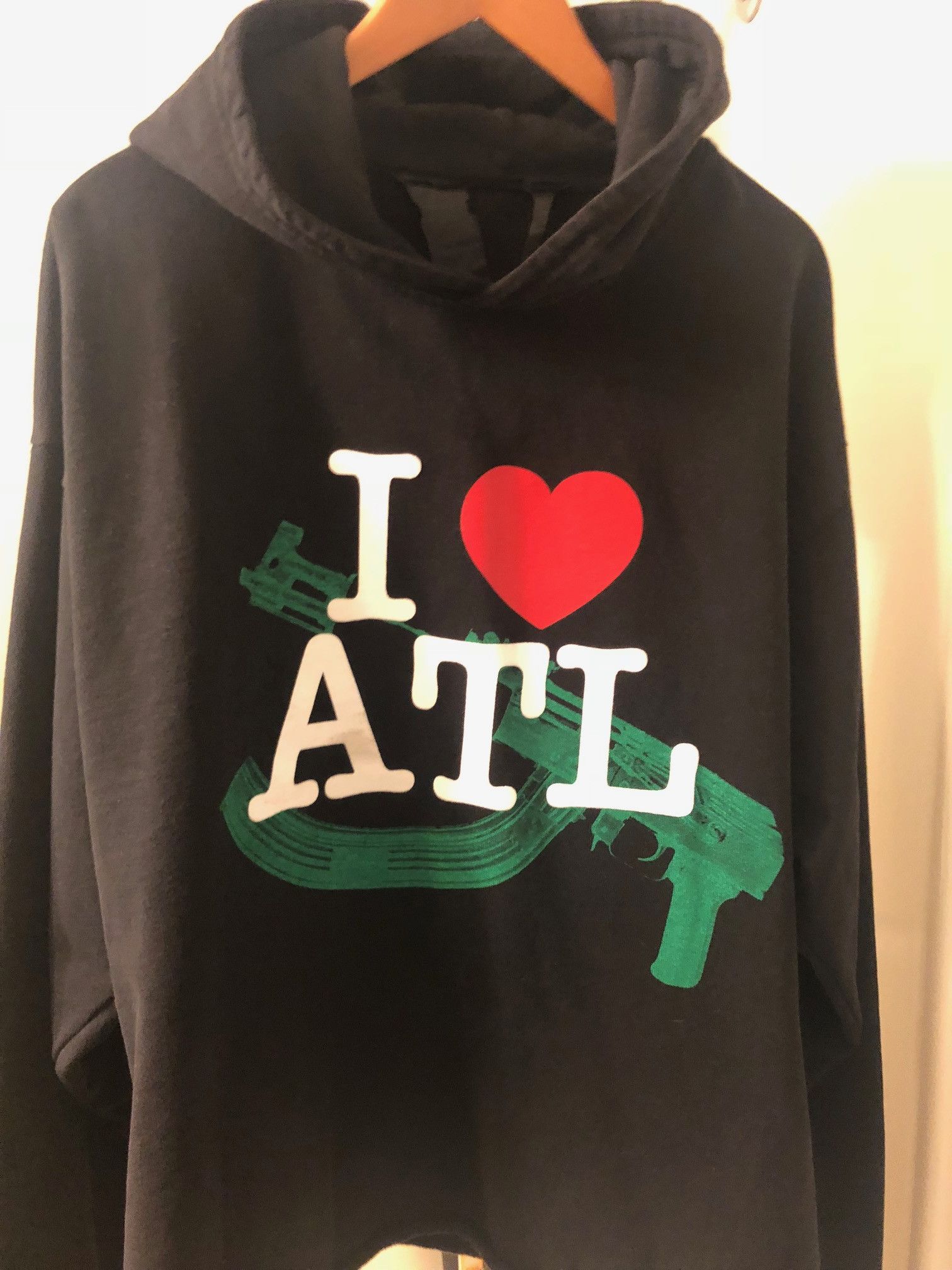 Vlone Vlone I Love ATL Hoodie | Grailed