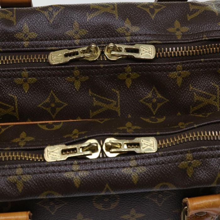 Louis Vuitton LOUIS VUITTON Monogram Sac Trowa Posh 55 Boston Bag M41375 LV  Auth 49622