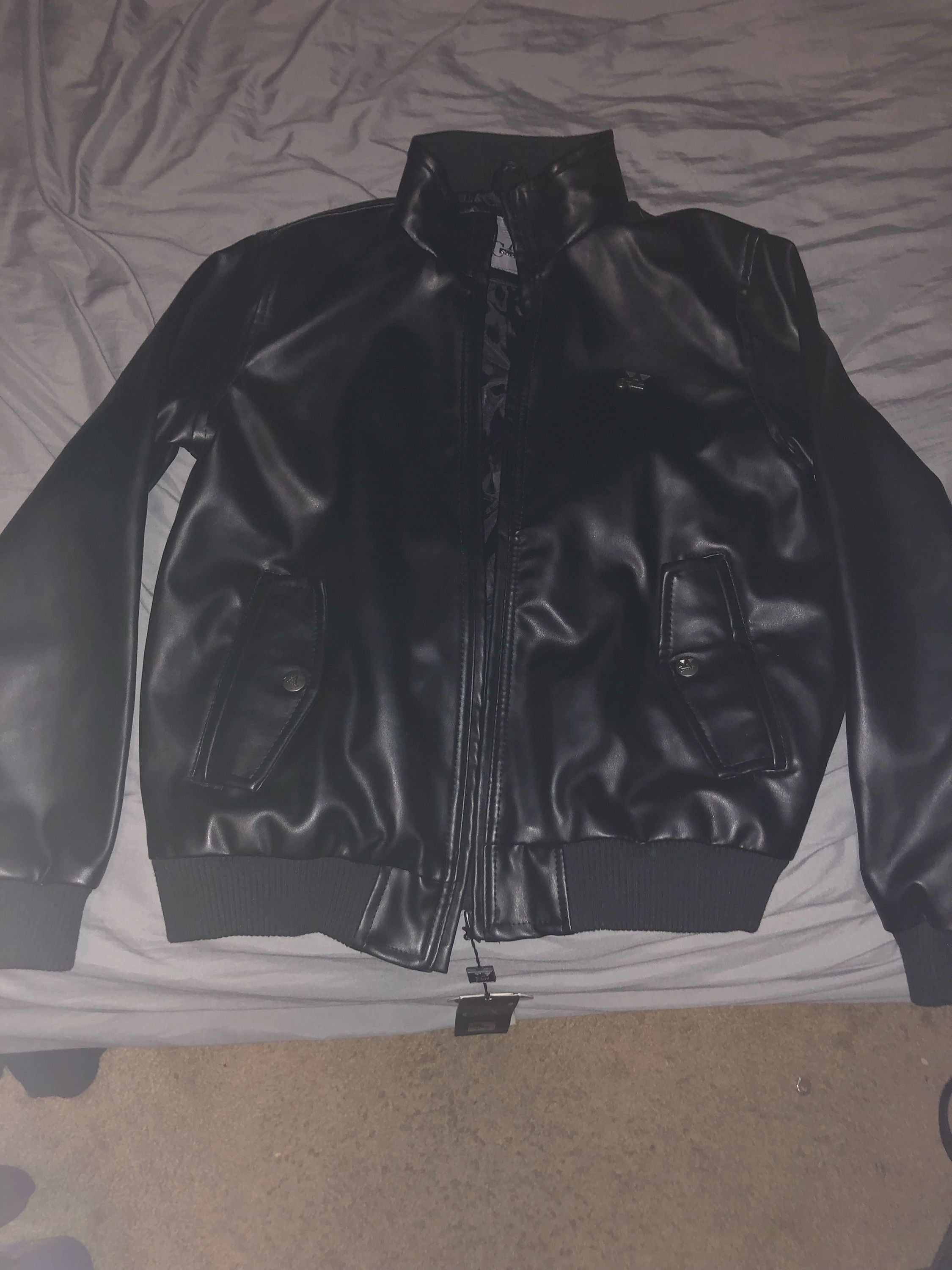 A Collezioni Amarni Collezioni Leather Jacket | Grailed