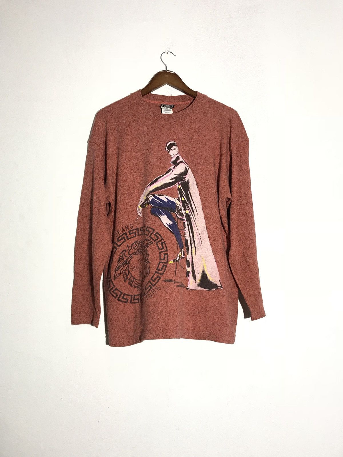 Rare! Versace Jeans Coulture long Sleeve/Nice picture