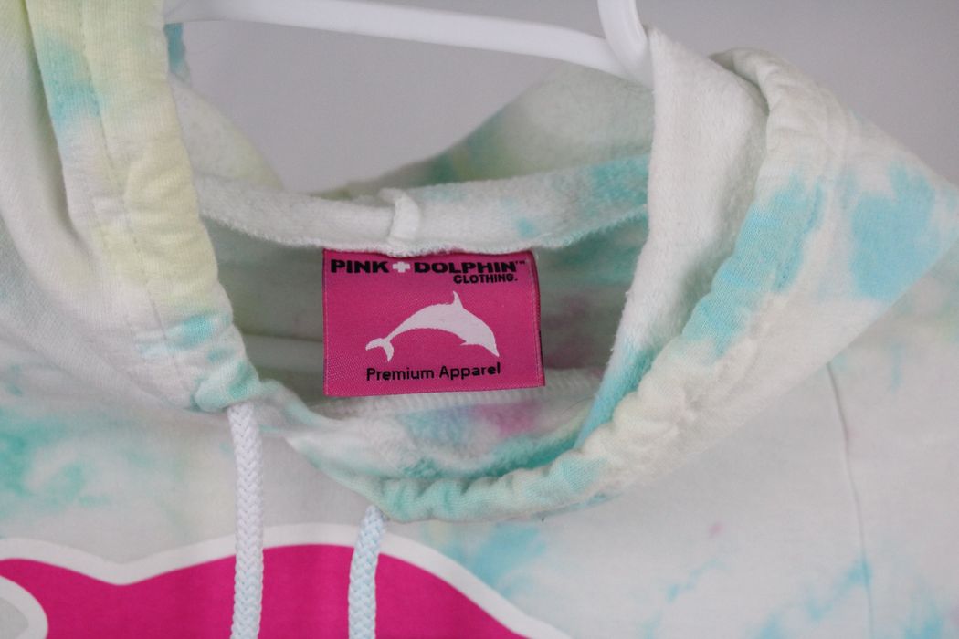 Pink dolphin tie dye hoodie best sale