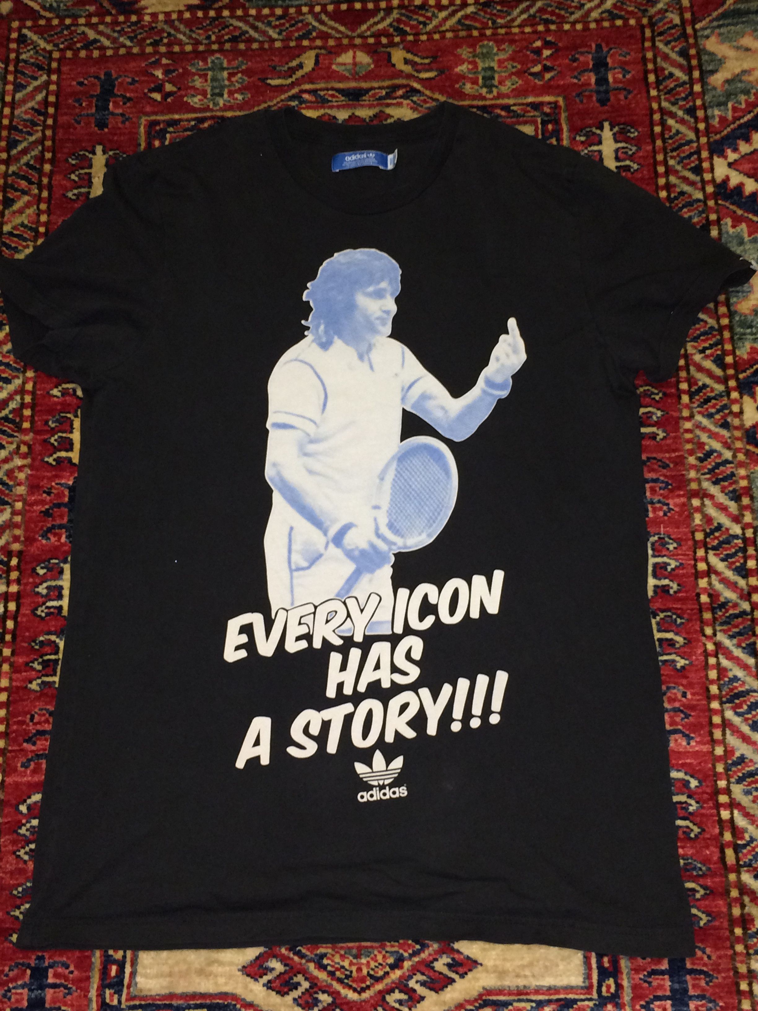 Adidas "Every icon has a story" Tee