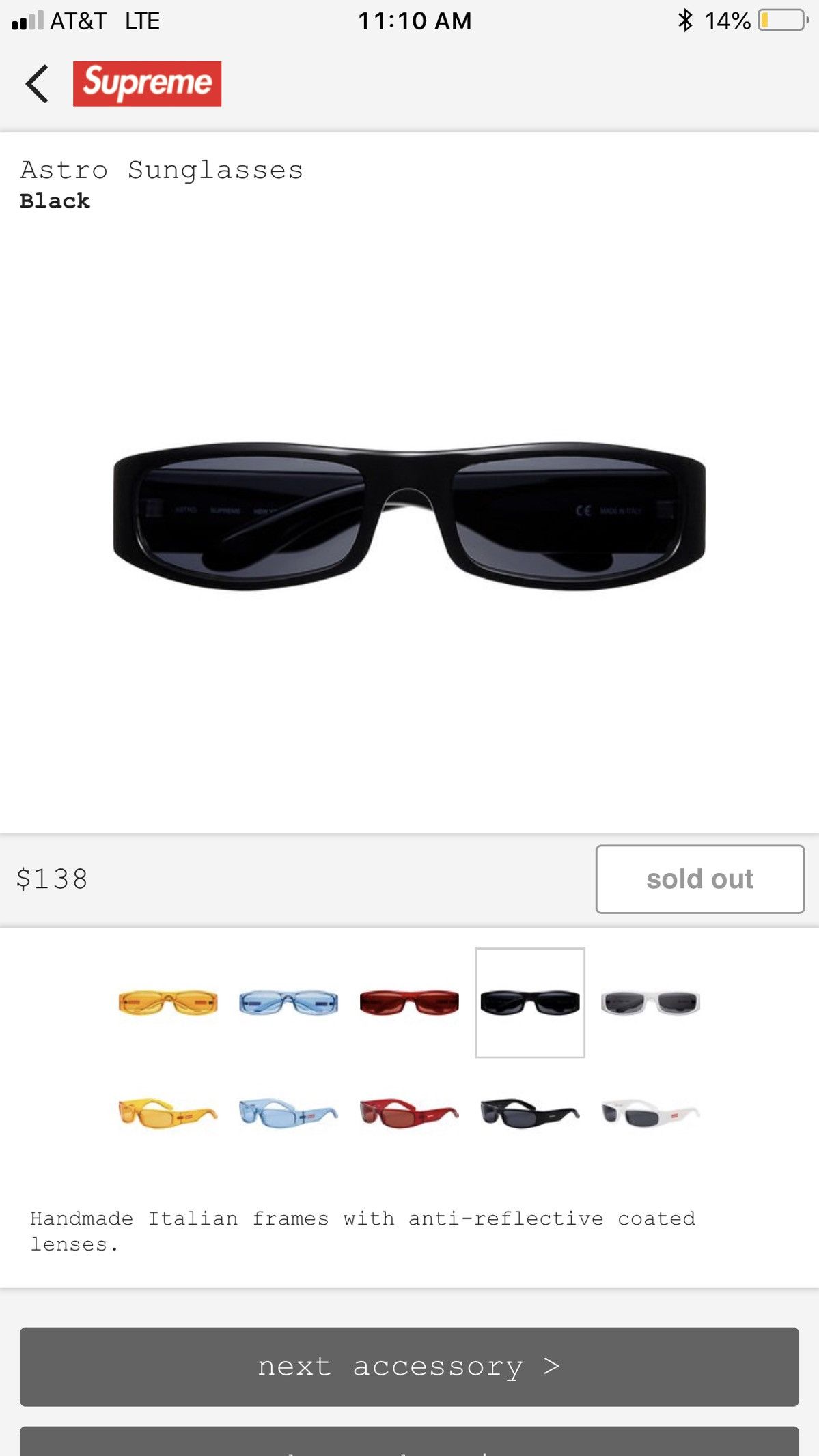Supreme Supreme Astro Sunglasses | Grailed 