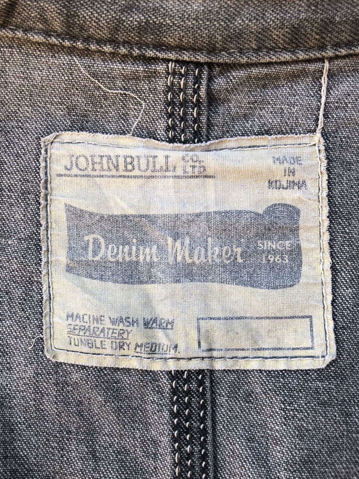 Johnbull JOHN BULL FOUR POCKET DENIM WORK WEAR Size US M / EU 48-50 / 2 - 17 Thumbnail