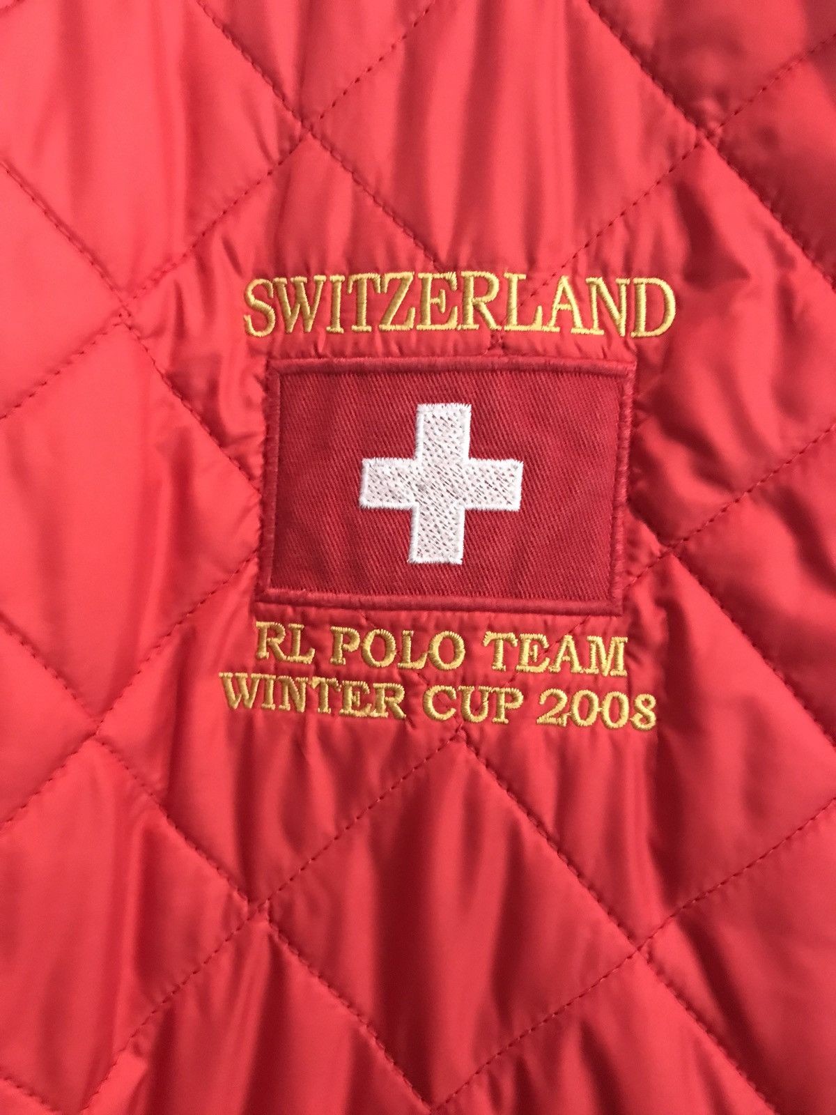 POLO RALPH LAUREN スイス ポロワールドカップ2008 ベスト Ralph Lauren Polo Goose Switzerland Winter Cup 2008 XL | eBay