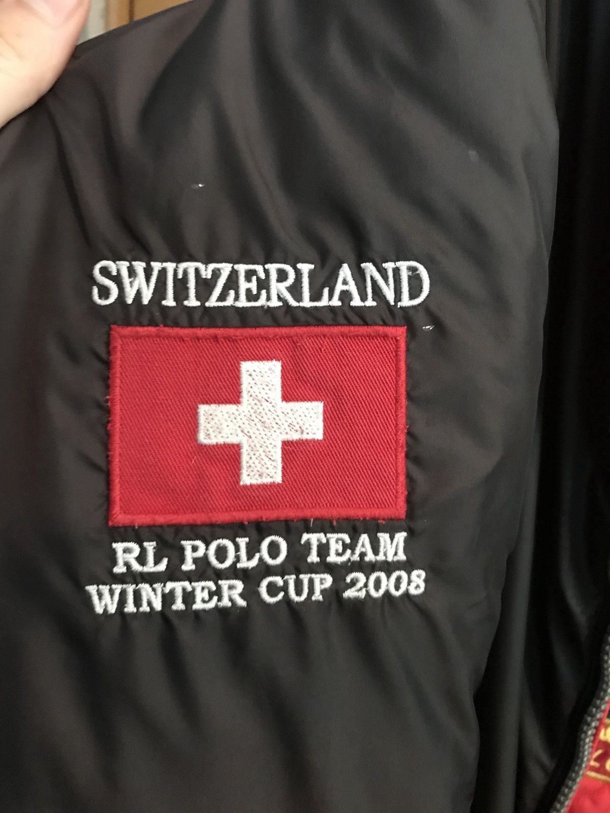 POLO RALPH LAUREN スイス ポロワールドカップ2008 ベスト Polo Ralph Lauren Polo Switzerland RL Polo Team Winter Cup