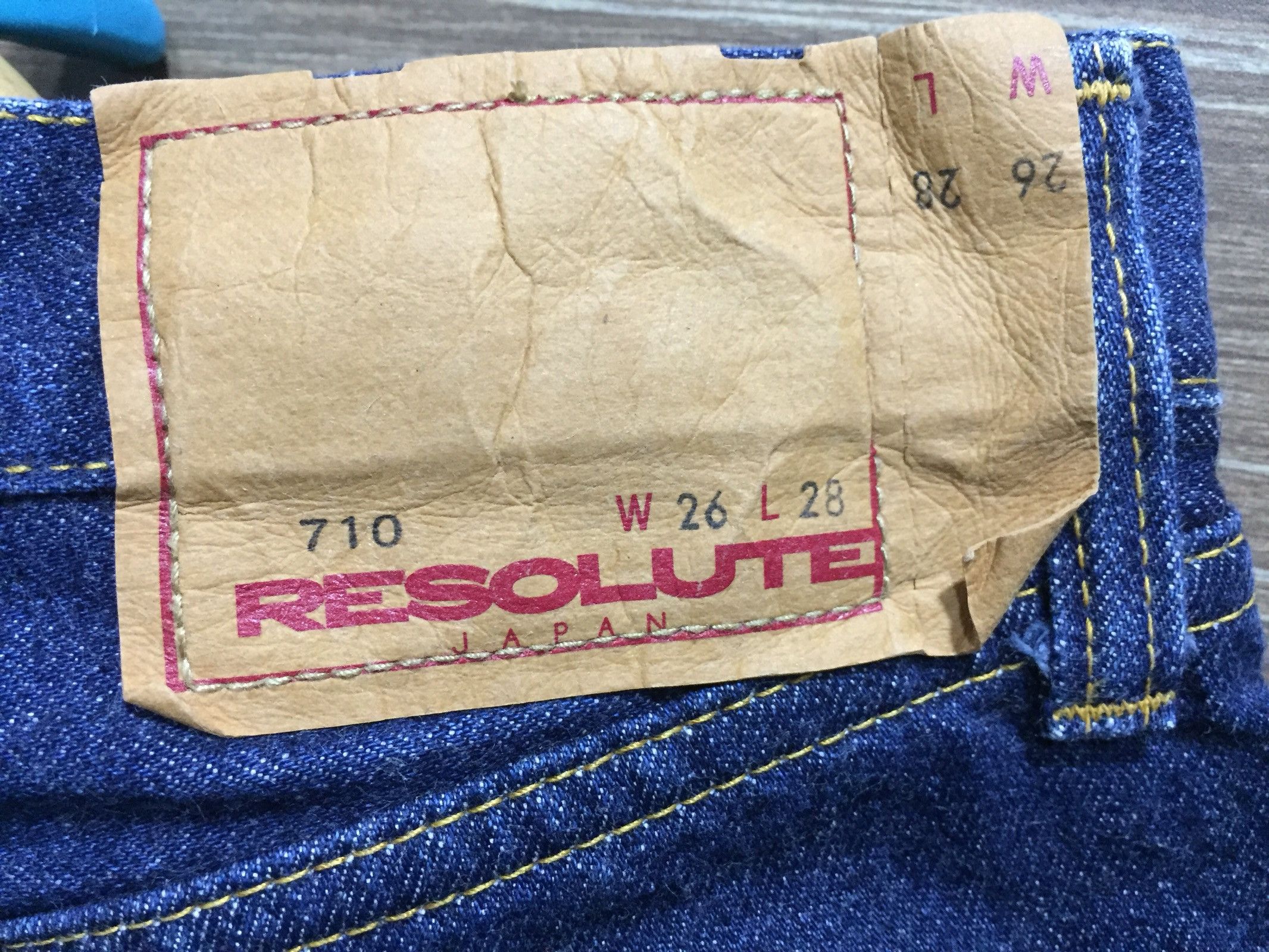 Japanese Brand Japanese Brand Resolute 710 Selvedge Jeans Made In Japan