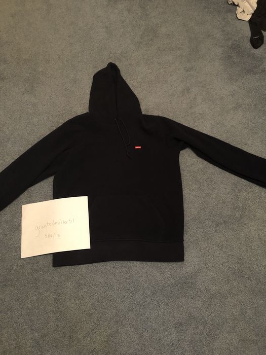 Supreme Small Box-Logo Polartec Hoodie | Grailed