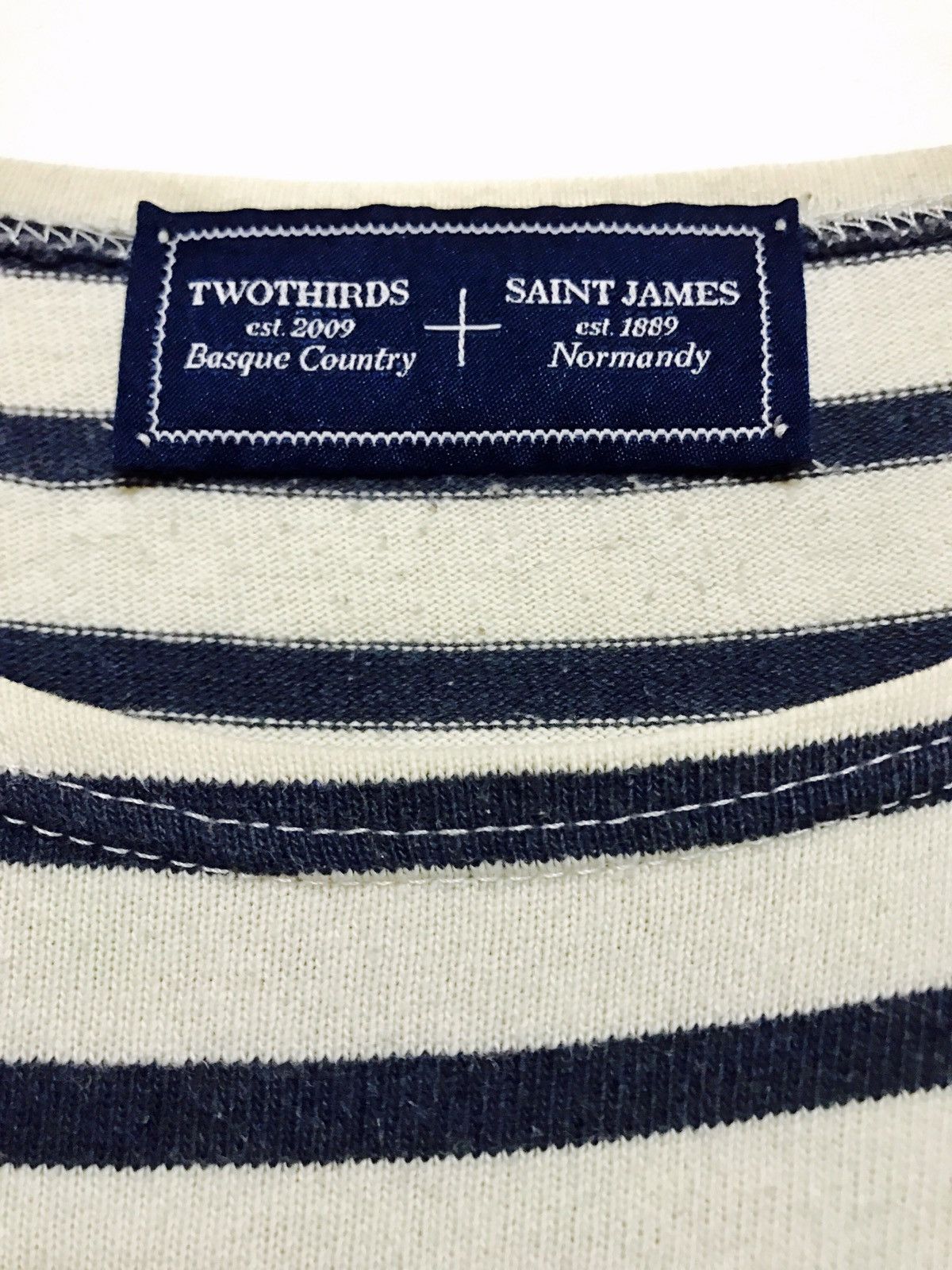 Saint James Meridian Moderne 'Une Histoire d'Eau' Shirt Size US M / EU 48-50 / 2 - 6 Thumbnail