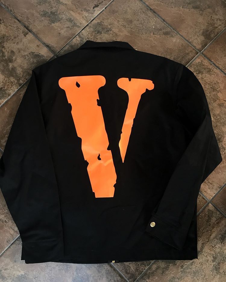 Vlone 2(Two Vlone Prison Jail Work Jackets) Grailed