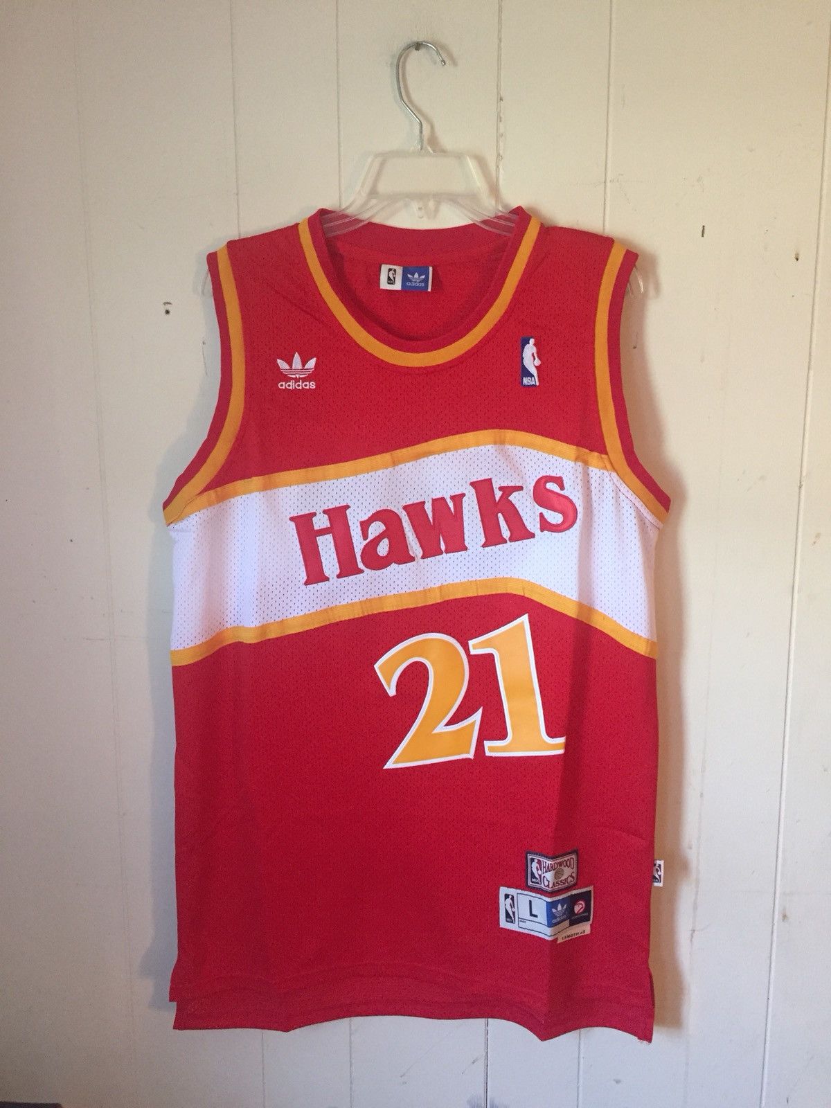 Hardwood Classic Throwback Atlanta Hawks Dominique Wilkins Jersey