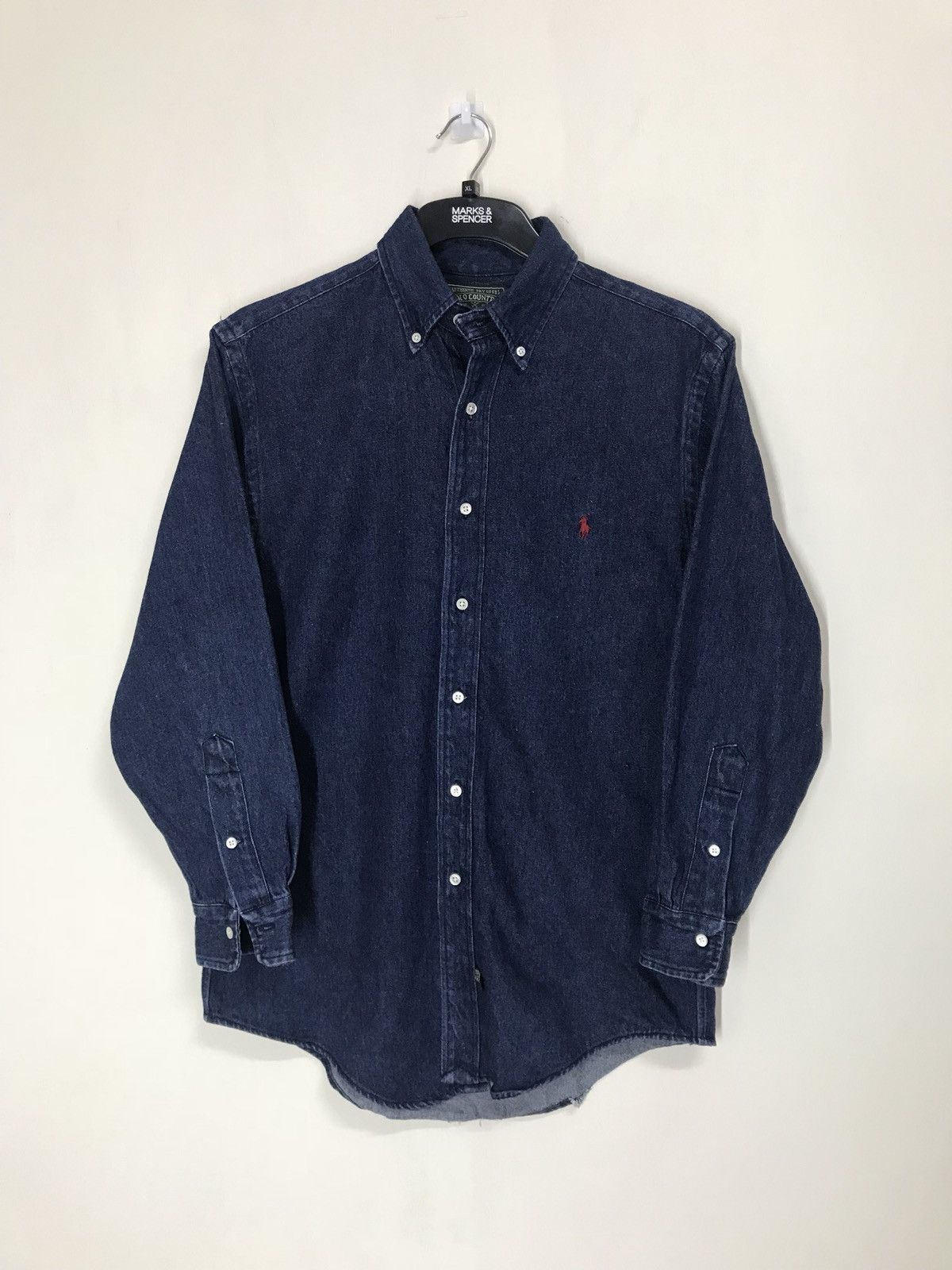 Polo Ralph Lauren WORKWEAR SHIRT BUTTON UP DENIM BY POLO RALPH LAUREN Size US M / EU 48-50 / 2 - 1 Thumbnail