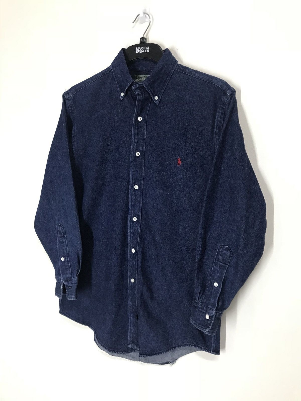Polo Ralph Lauren WORKWEAR SHIRT BUTTON UP DENIM BY POLO RALPH LAUREN Size US M / EU 48-50 / 2 - 2 Thumbnail