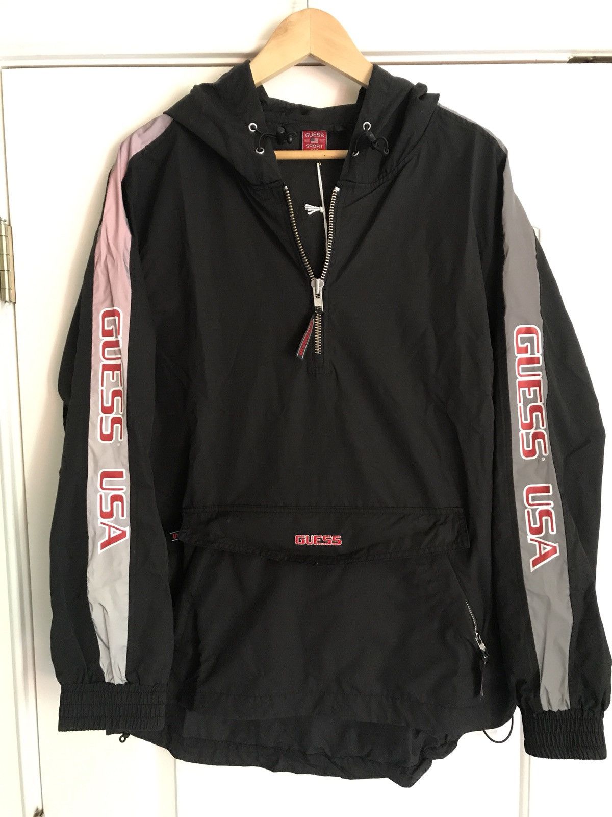 Guess × Round Two Farmers Market Hooded Nylon Anorak Size US L / EU 52-54 / 3 - 1 Thumbnail