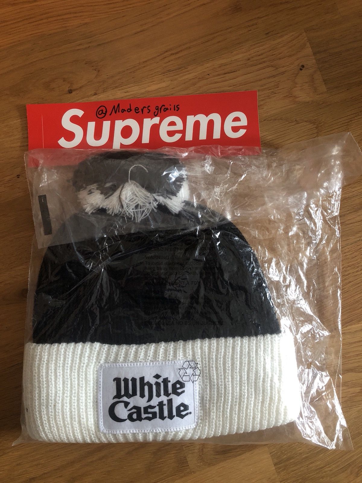 Supreme / White Castle Beanie Blue –