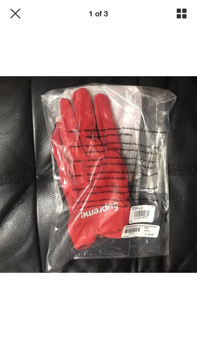 Supreme Fox Racing Gloves Grailed