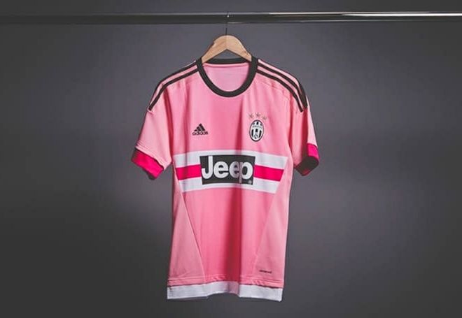 Adidas JEEP Juventus Pink Retro Drake Soccer Football Shirt Jersey Size US M / EU 48-50 / 2 - 1 Preview