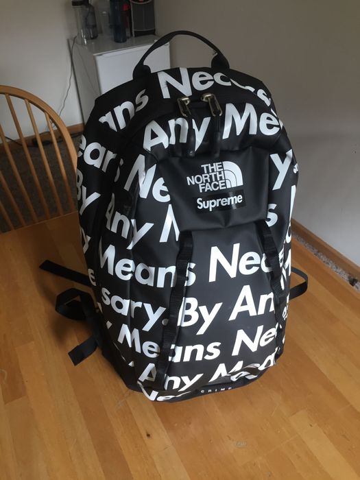 Supreme by any means necessary online backpack