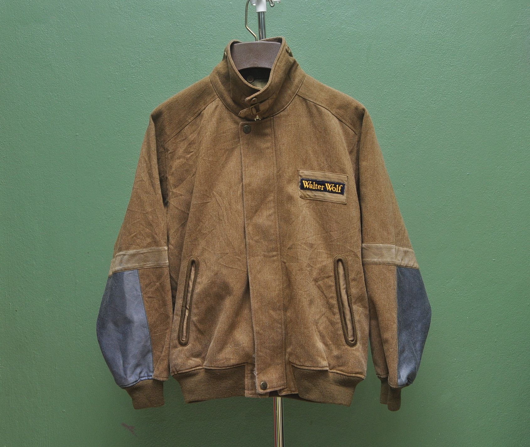 Designer Walter Wolf Jacket Sweater Made In Japan Size US L / EU 52-54 / 3 - 1 Thumbnail