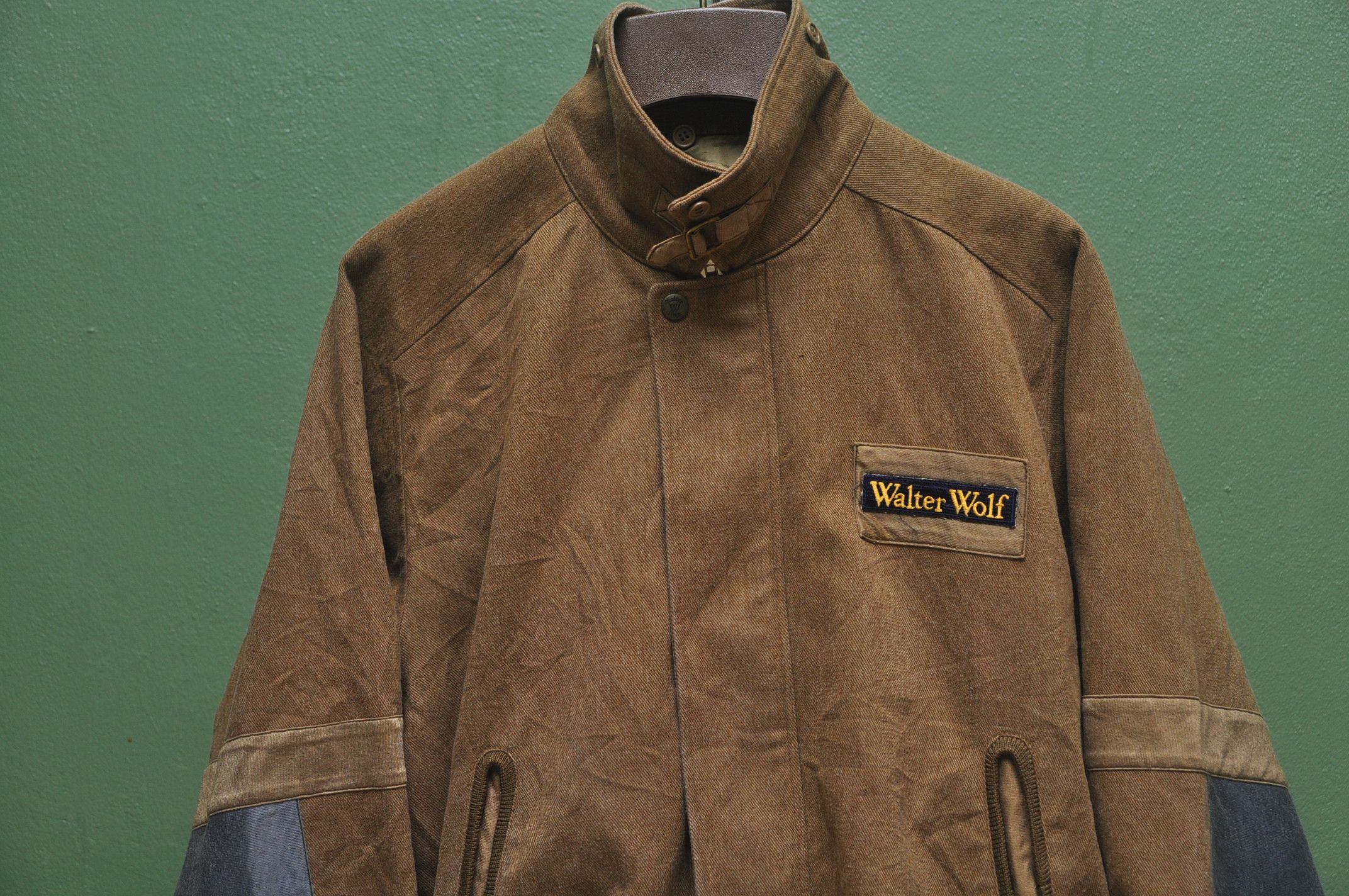 Designer Walter Wolf Jacket Sweater Made In Japan Size US L / EU 52-54 / 3 - 2 Thumbnail