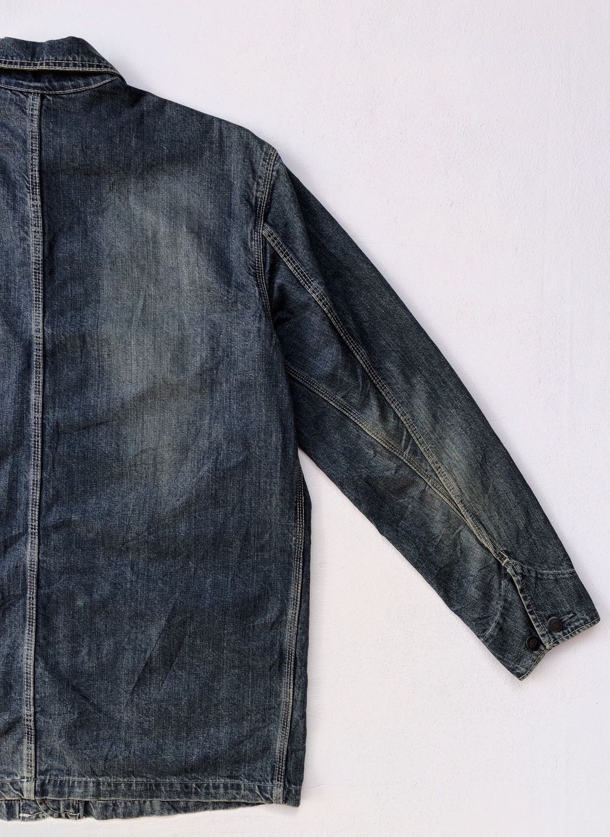 Dickies × Vintage DICKIES DENIM WORK WEAR JACKET Size US XL / EU 56 / 4 - 12 Thumbnail