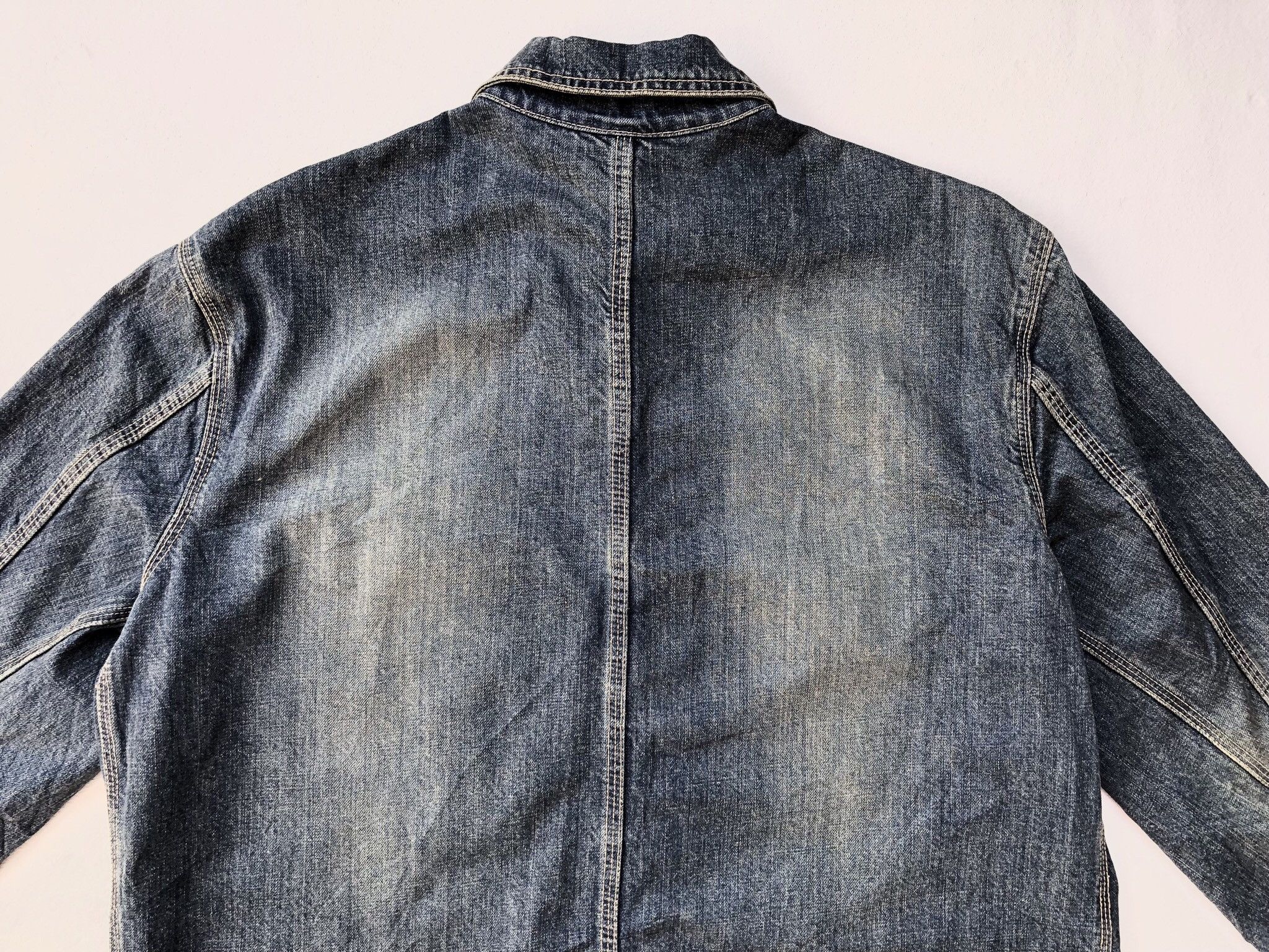 Dickies × Vintage DICKIES DENIM WORK WEAR JACKET Size US XL / EU 56 / 4 - 10 Thumbnail