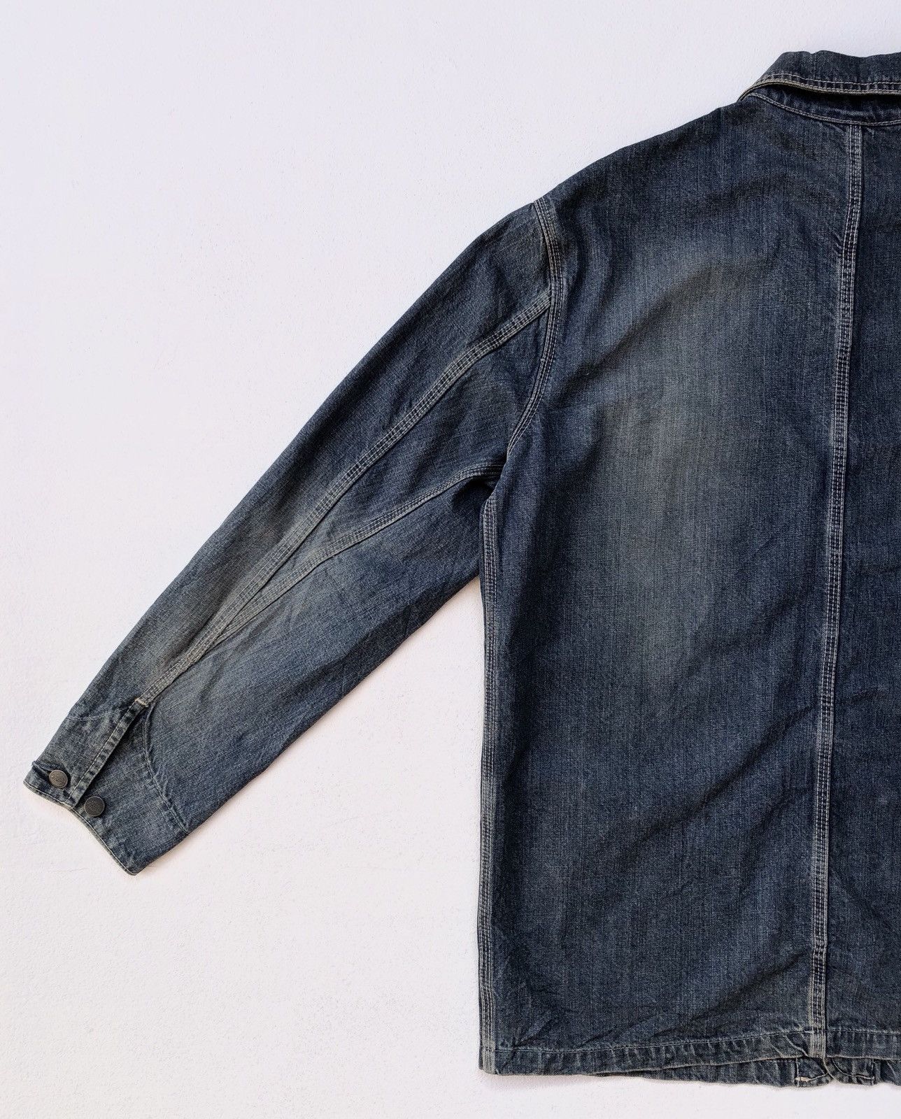Dickies × Vintage DICKIES DENIM WORK WEAR JACKET Size US XL / EU 56 / 4 - 13 Thumbnail