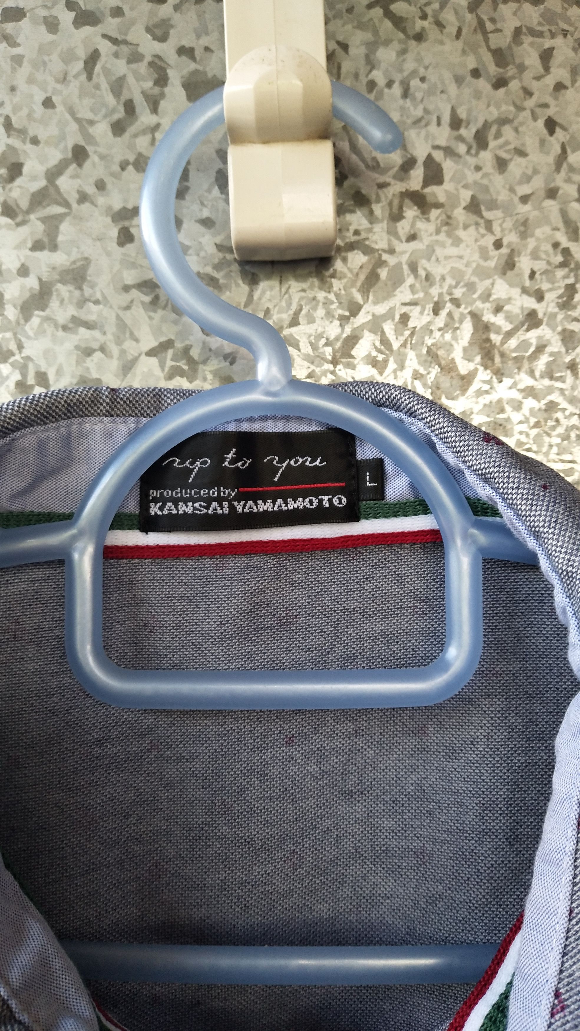 Kansai Yamamoto 🔥 Kansai Yamamoto Up to You collar shirt Size US M / EU 48-50 / 2 - 4 Thumbnail